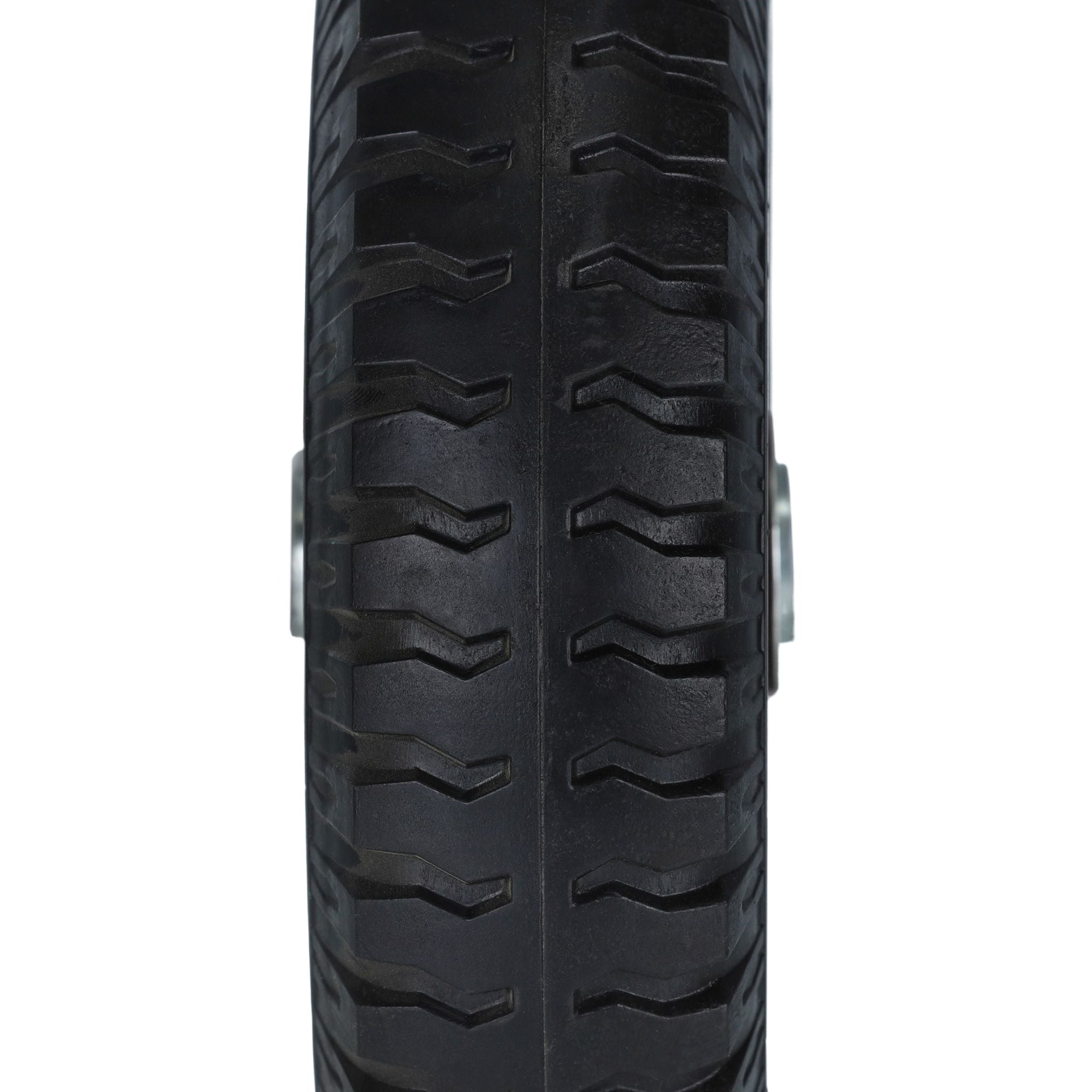 Schubkarrenrad 2.50-4 2er-Set Schwarz von Relaxdays