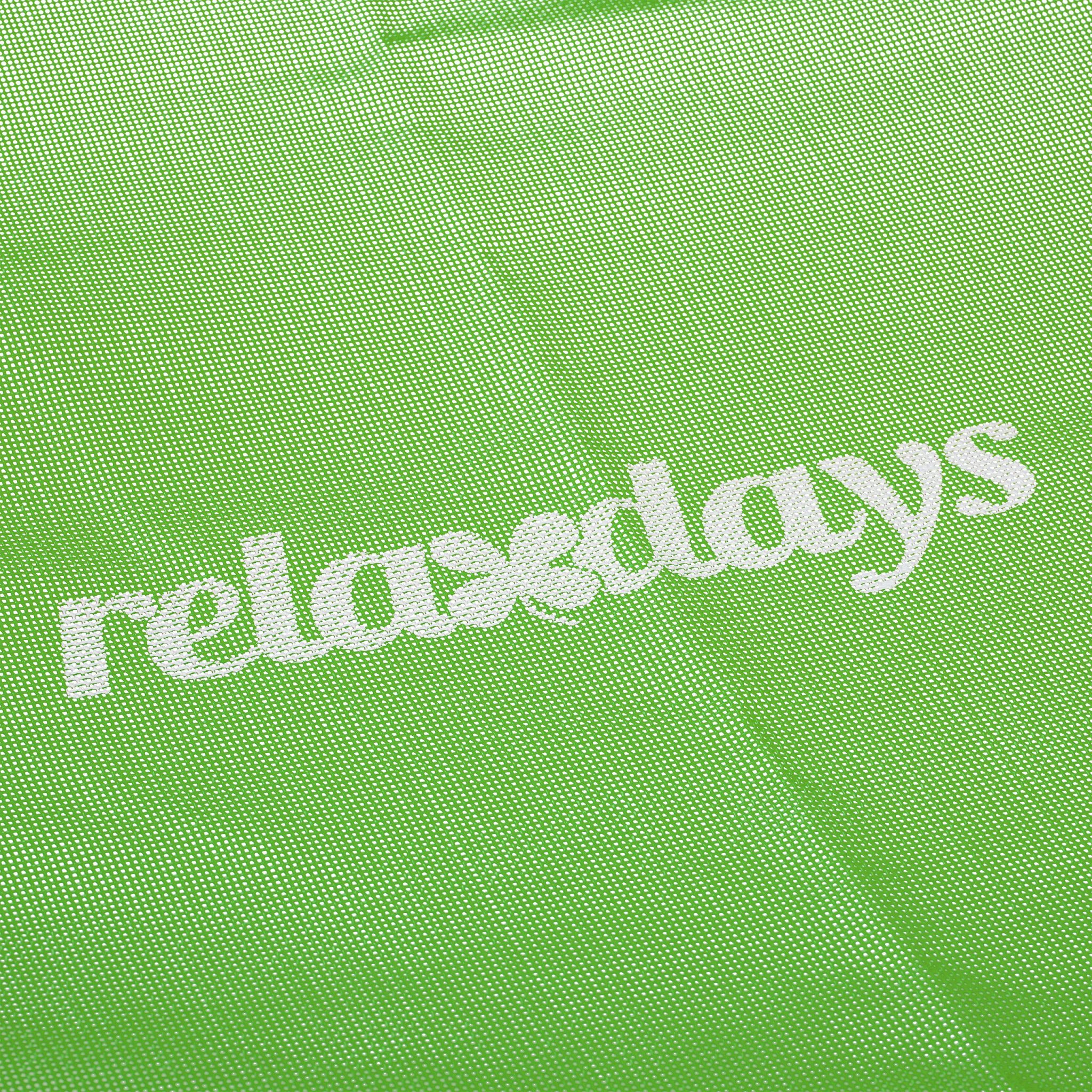 Eckige Nestschaukel in Grün Blau-Grün-Schwarz von Relaxdays