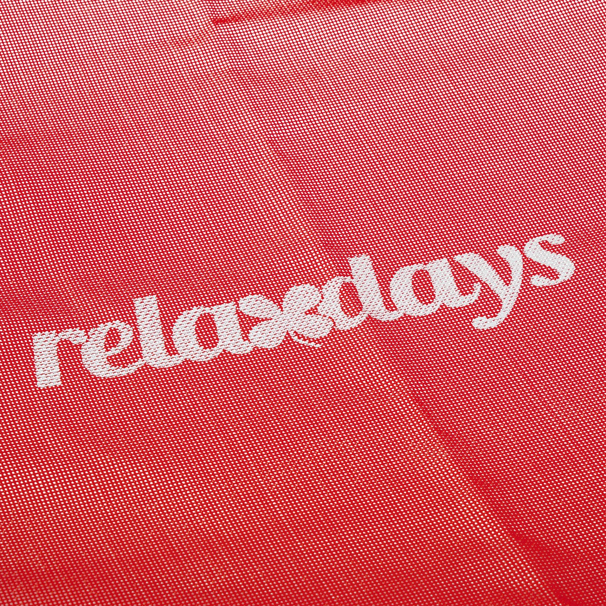 Eckige Nestschaukel in Rot Rot-Schwarz von Relaxdays