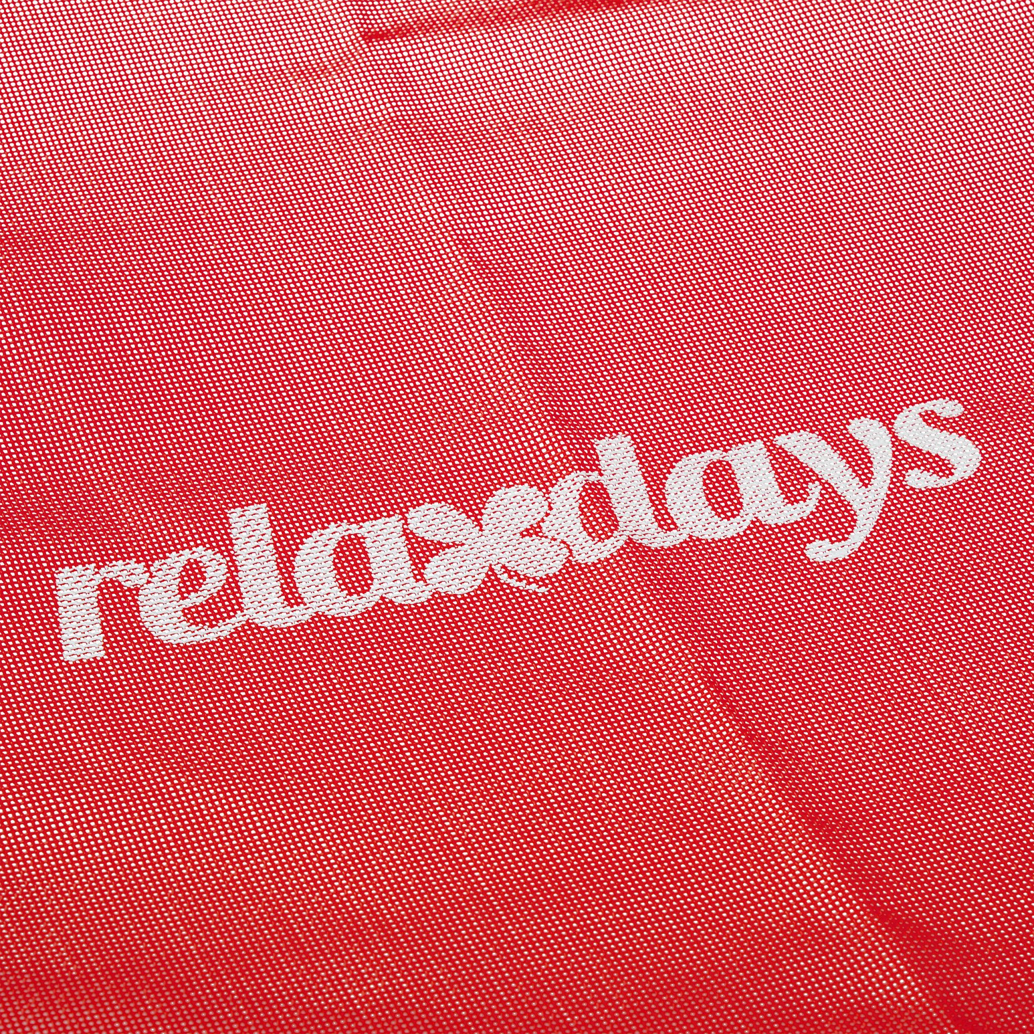 Eckige Nestschaukel in Rot Rot-Schwarz von Relaxdays