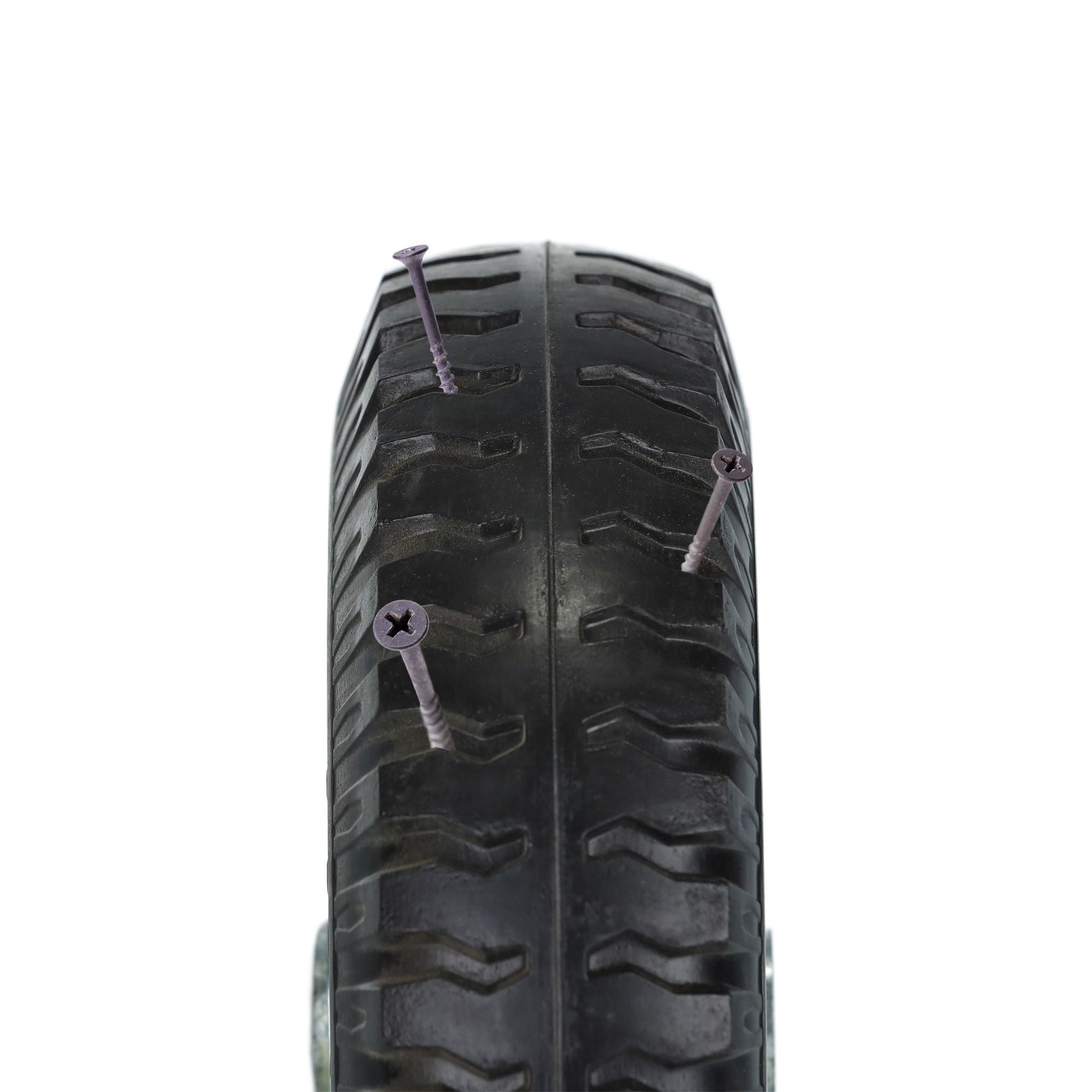 Schubkarrenrad 2.50-4 2er-Set Schwarz-Grau von Relaxdays