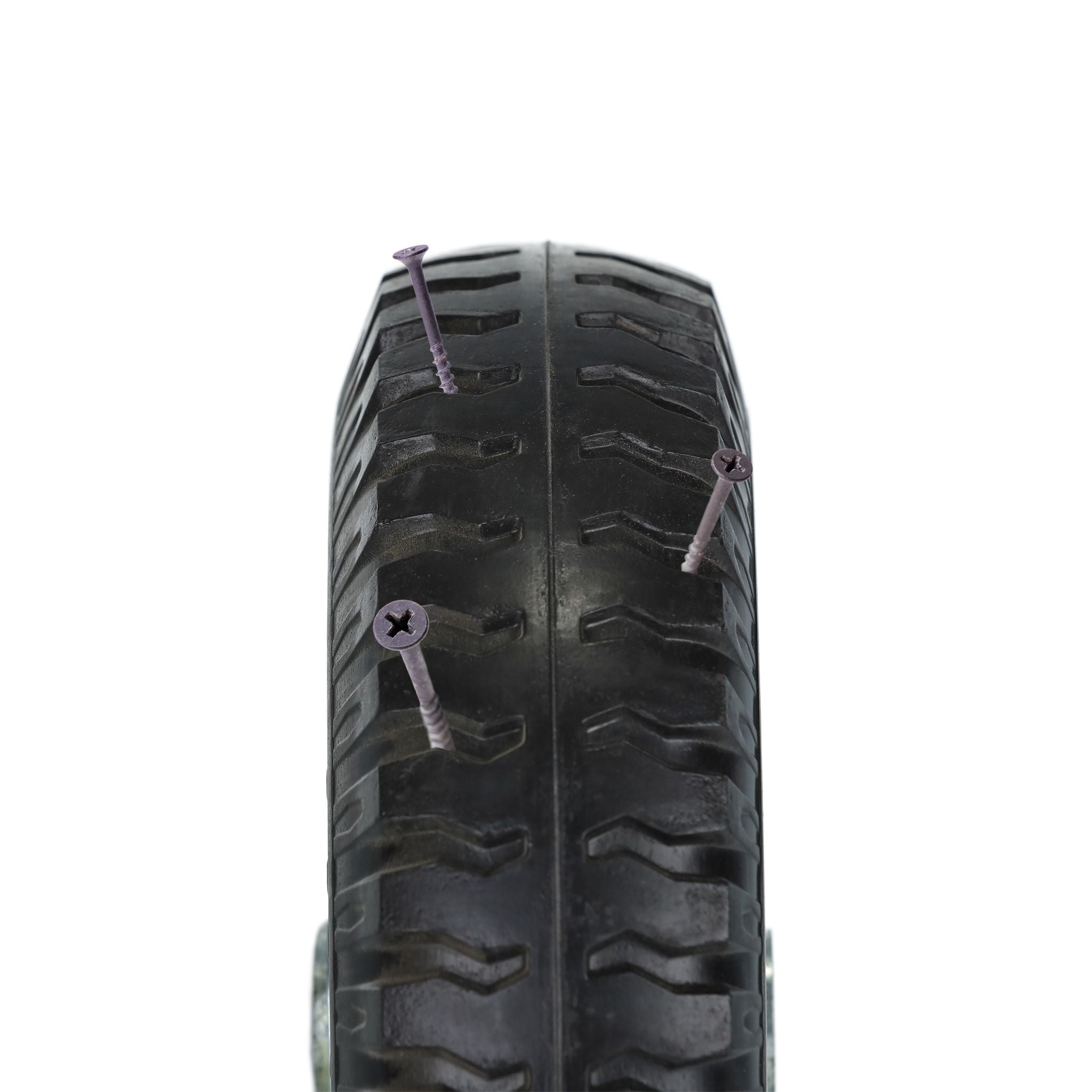Schubkarrenrad 2.50-4 2er-Set Schwarz-Grau von Relaxdays