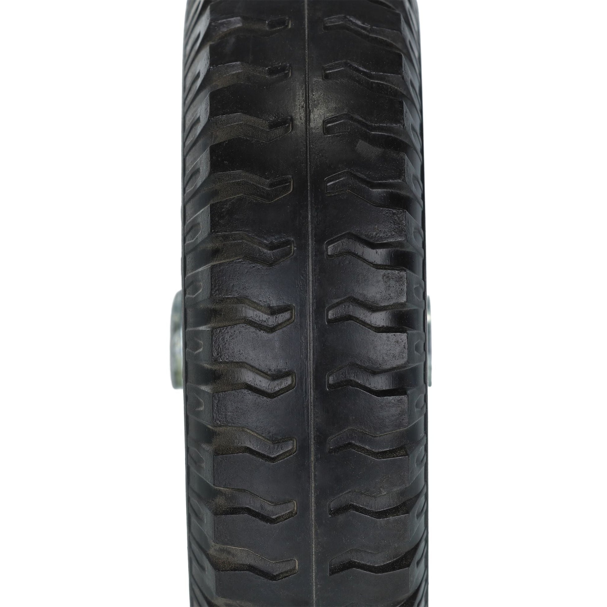 Schubkarrenrad 2.50-4 2er-Set Schwarz-Grau von Relaxdays