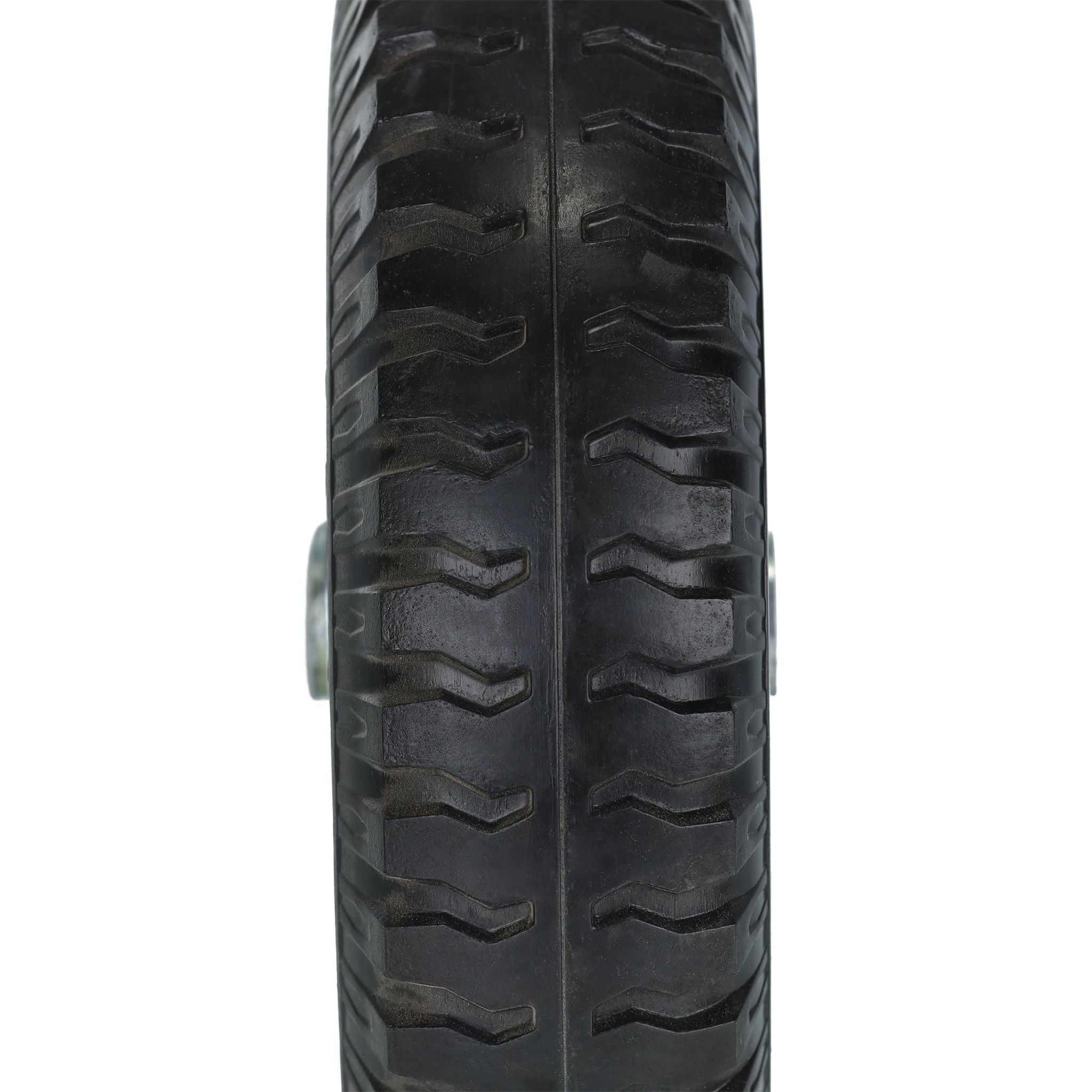 Schubkarrenrad 2.50-4 2er-Set Schwarz-Grau von Relaxdays