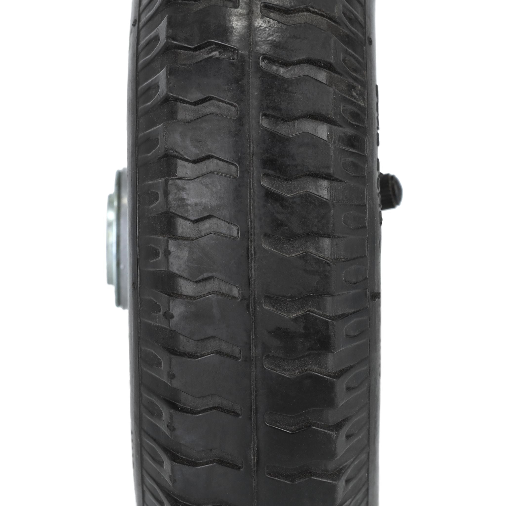 Schubkarrenrad 2.50-4 2er-Set Schwarz-Silber von Relaxdays
