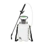 Drucksprüher 5 l Weiss-Schwarz-Grau von Relaxdays