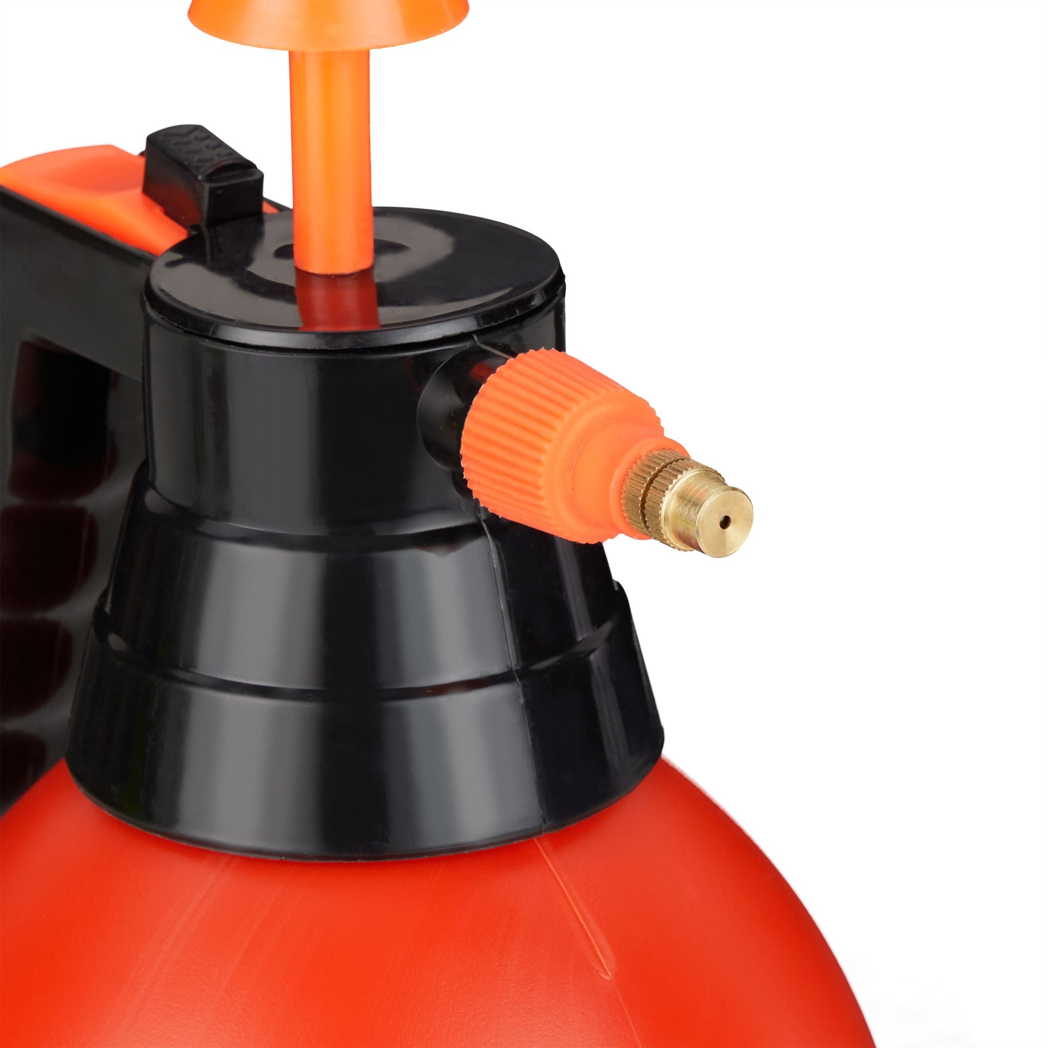 Drucksprüher 3 Liter orange Orange-Schwarz von Relaxdays