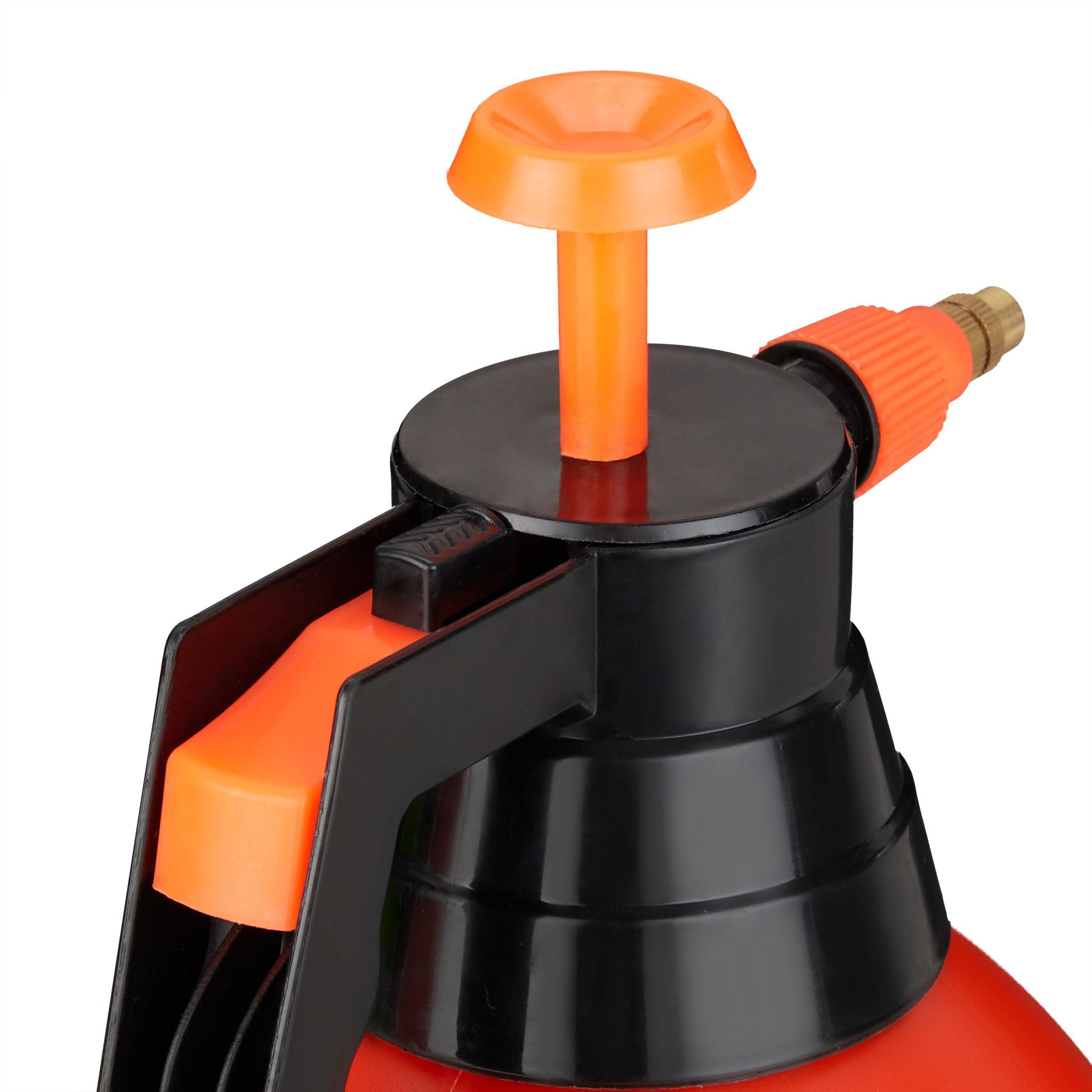 Drucksprüher 3 Liter orange Orange-Schwarz von Relaxdays