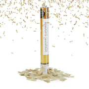 Party Popper Goldregen 40cm Gold von Relaxdays