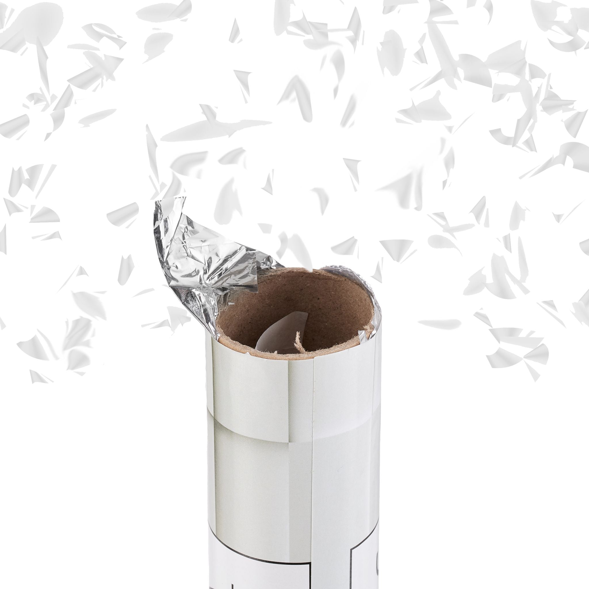 Party Popper Himmelsgruss 40cm Weiss von Relaxdays