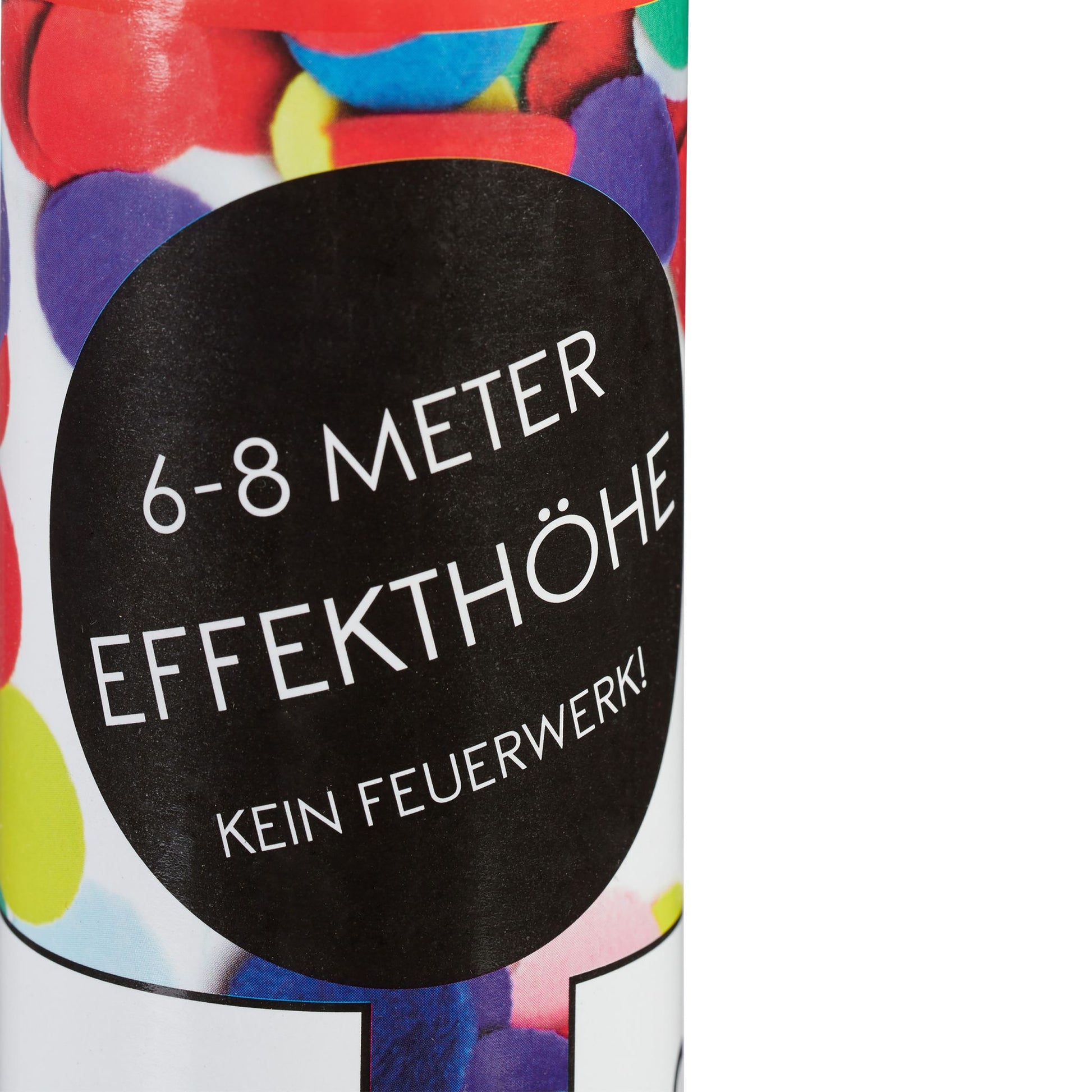 Party Popper 12er-Set Blau-Pink-Rot von Relaxdays