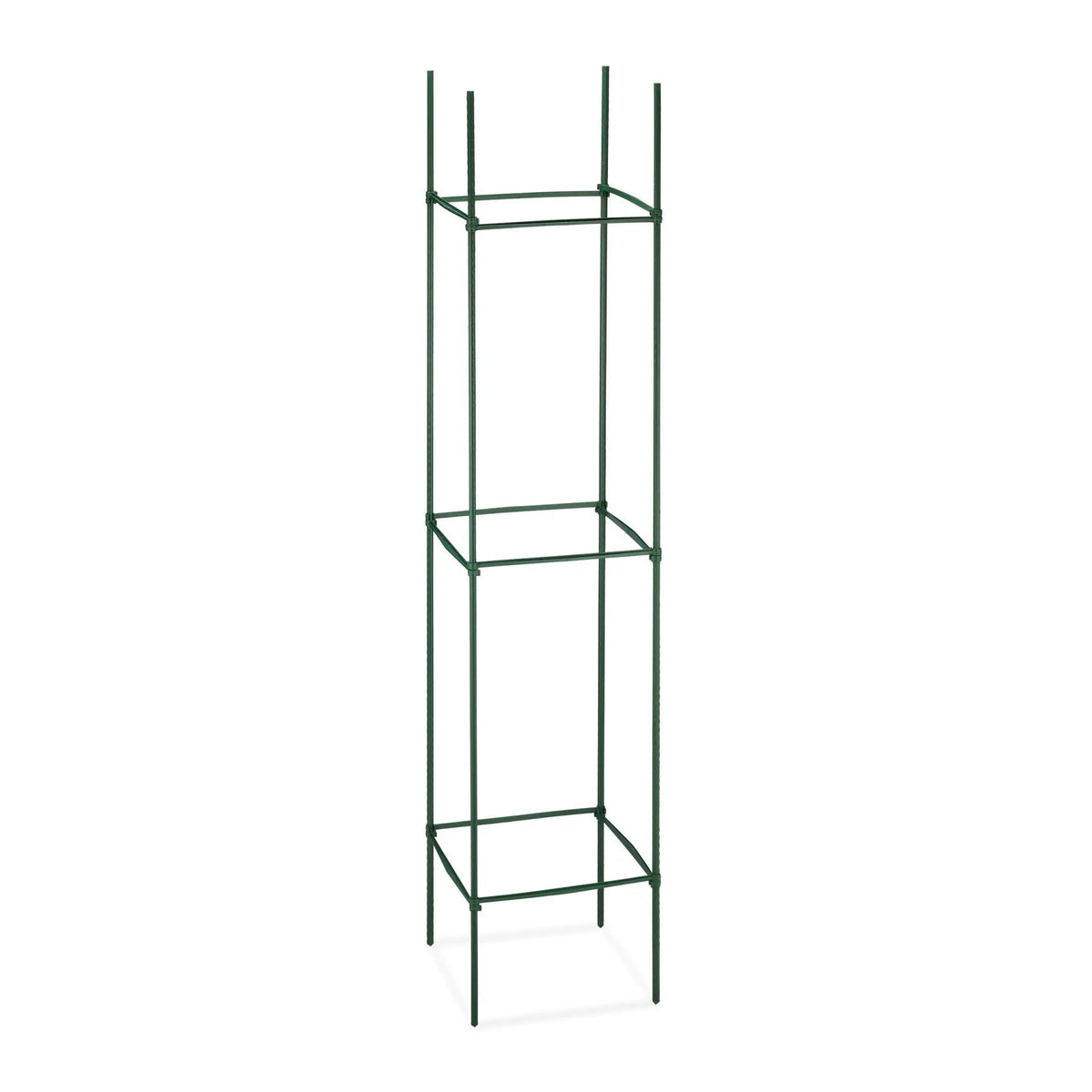 Rankhilfe 4er-Set 150cm Dunkelgrün von Relaxdays