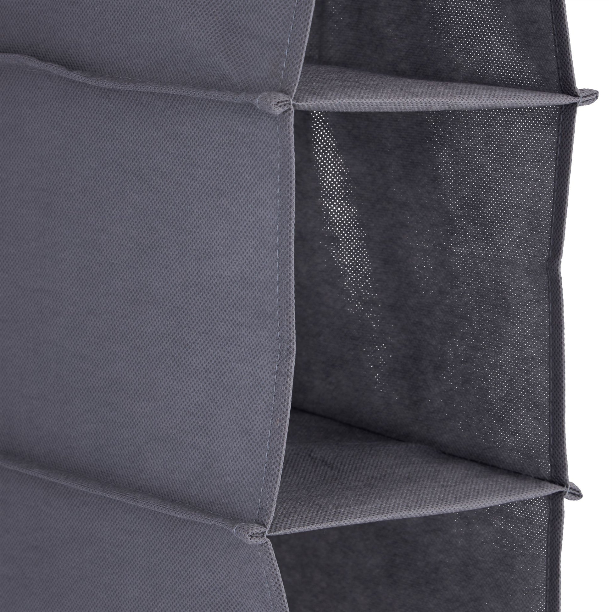 Hängeregal Kleiderschrank schmal Grau von Relaxdays