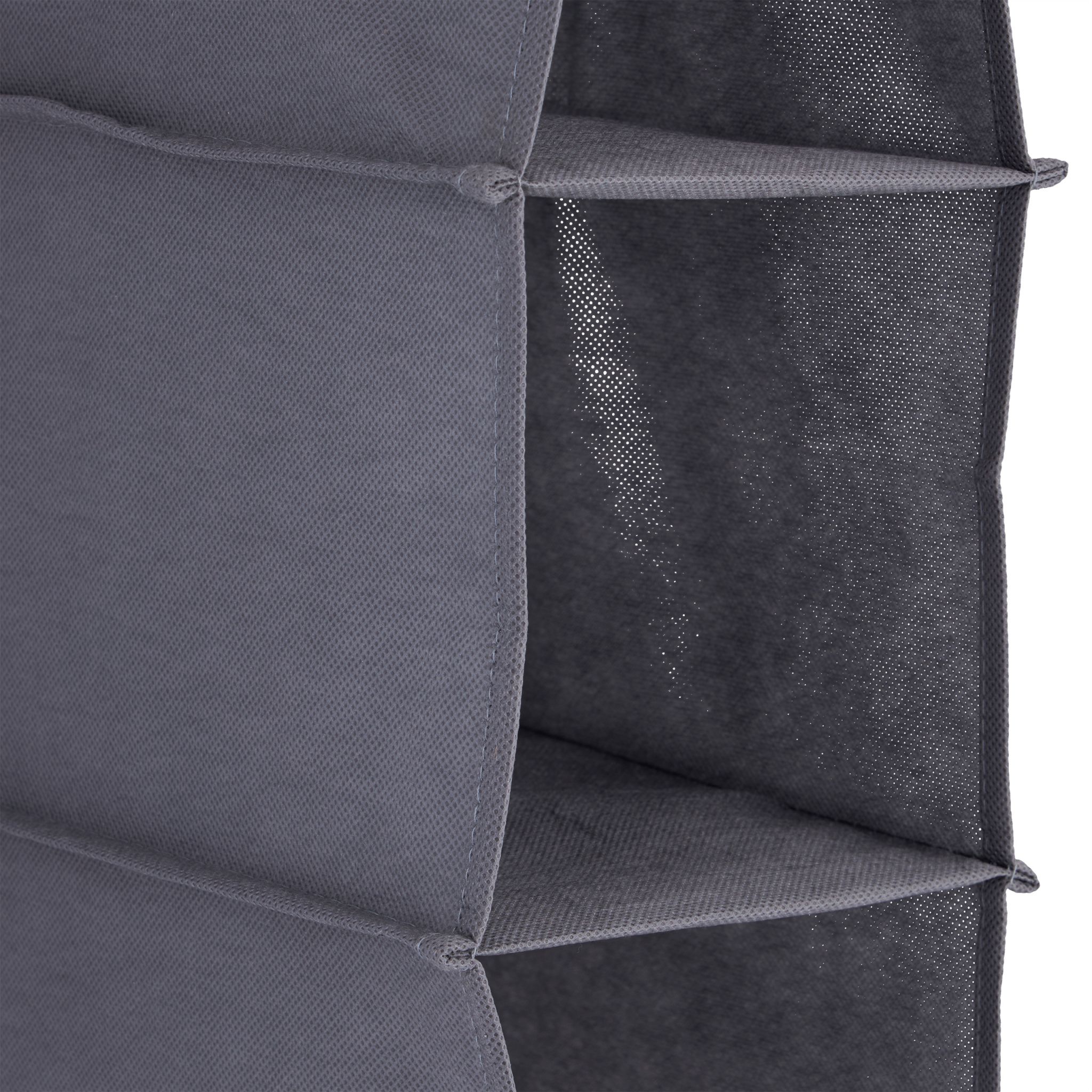 Hängeregal Kleiderschrank schmal Grau von Relaxdays