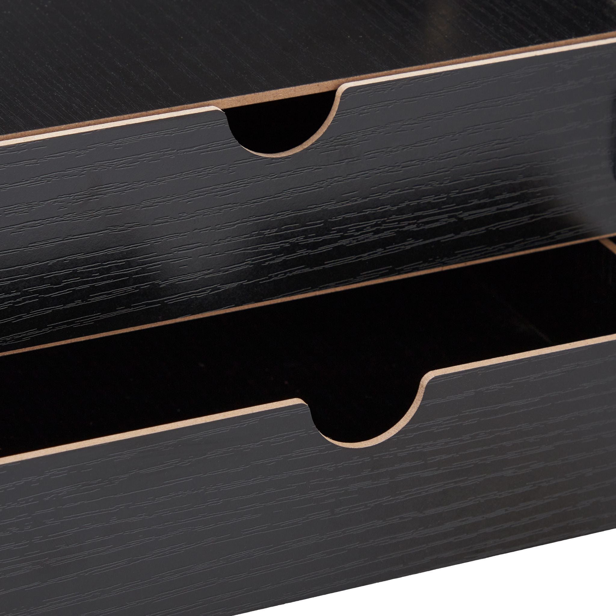 Schreibtisch Organizer mit Schubladen Schwarz von Relaxdays