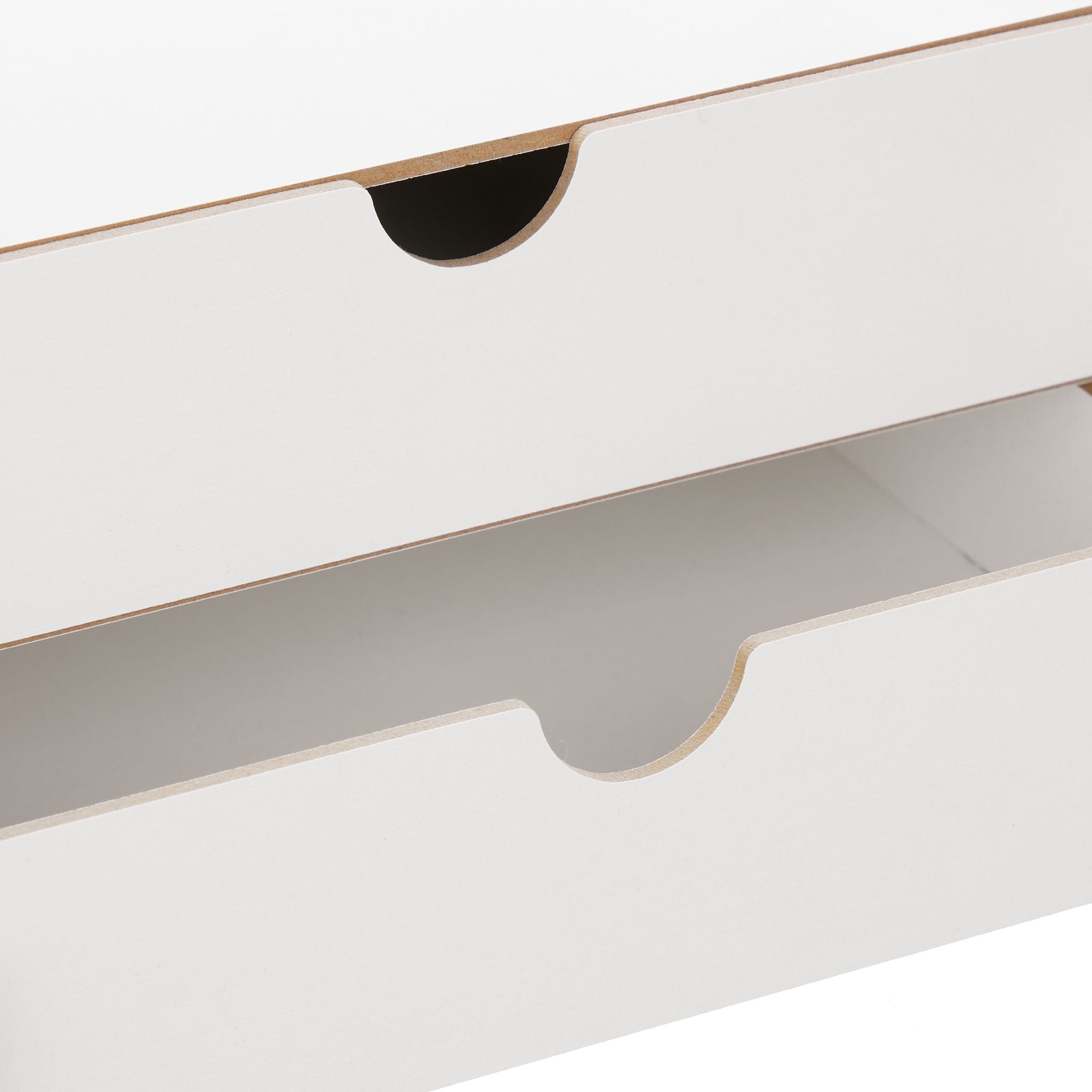 Schreibtisch Organizer mit Schubladen Weiss von Relaxdays
