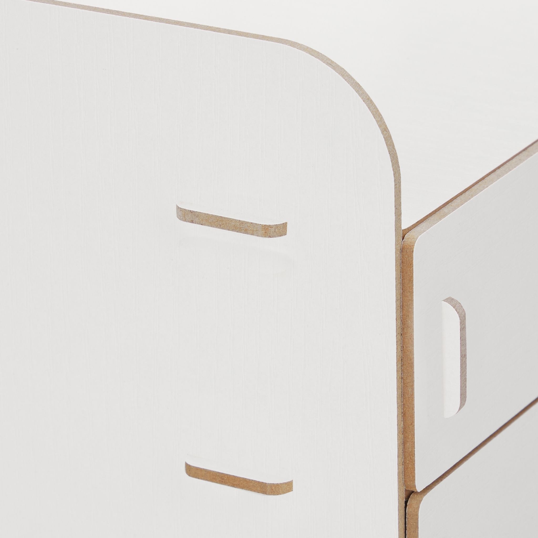Schreibtisch Organizer mit Schubladen Weiss von Relaxdays