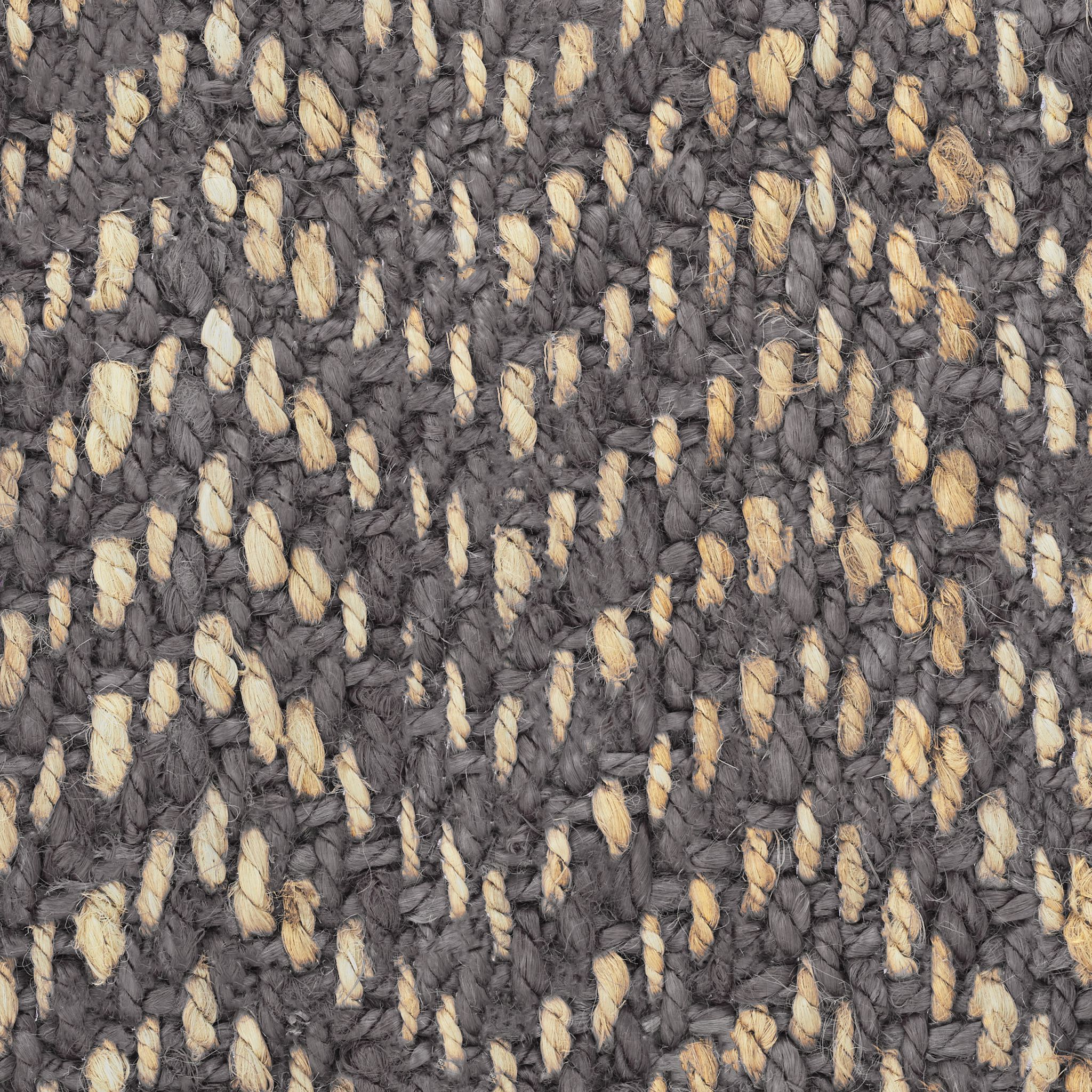 Jute Teppich 60x90cm Anthrazit-Beige von guteszeug.ch