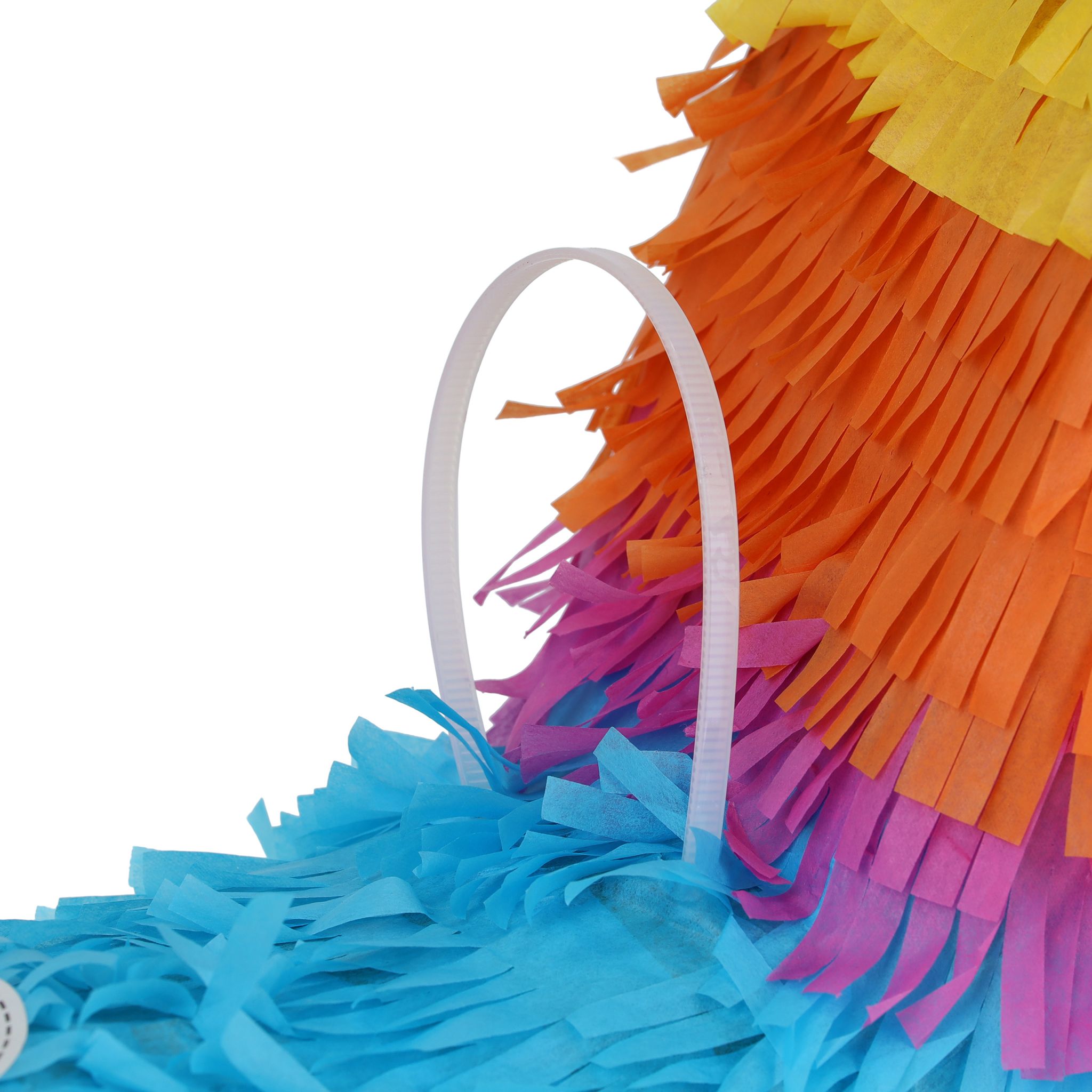 Pinata Esel Blau-Gelb-Orange von Relaxdays