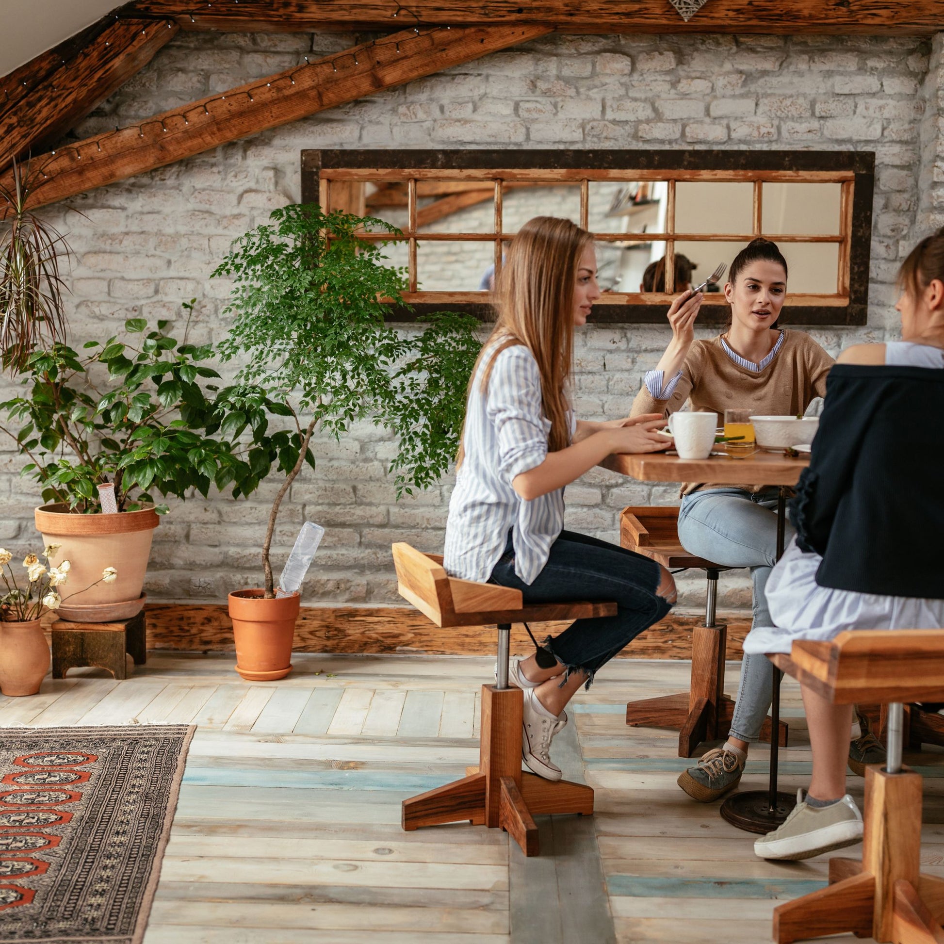 Tonkegel zur Bewässerung 4er-Set Weiss-Hellbraun von Relaxdays