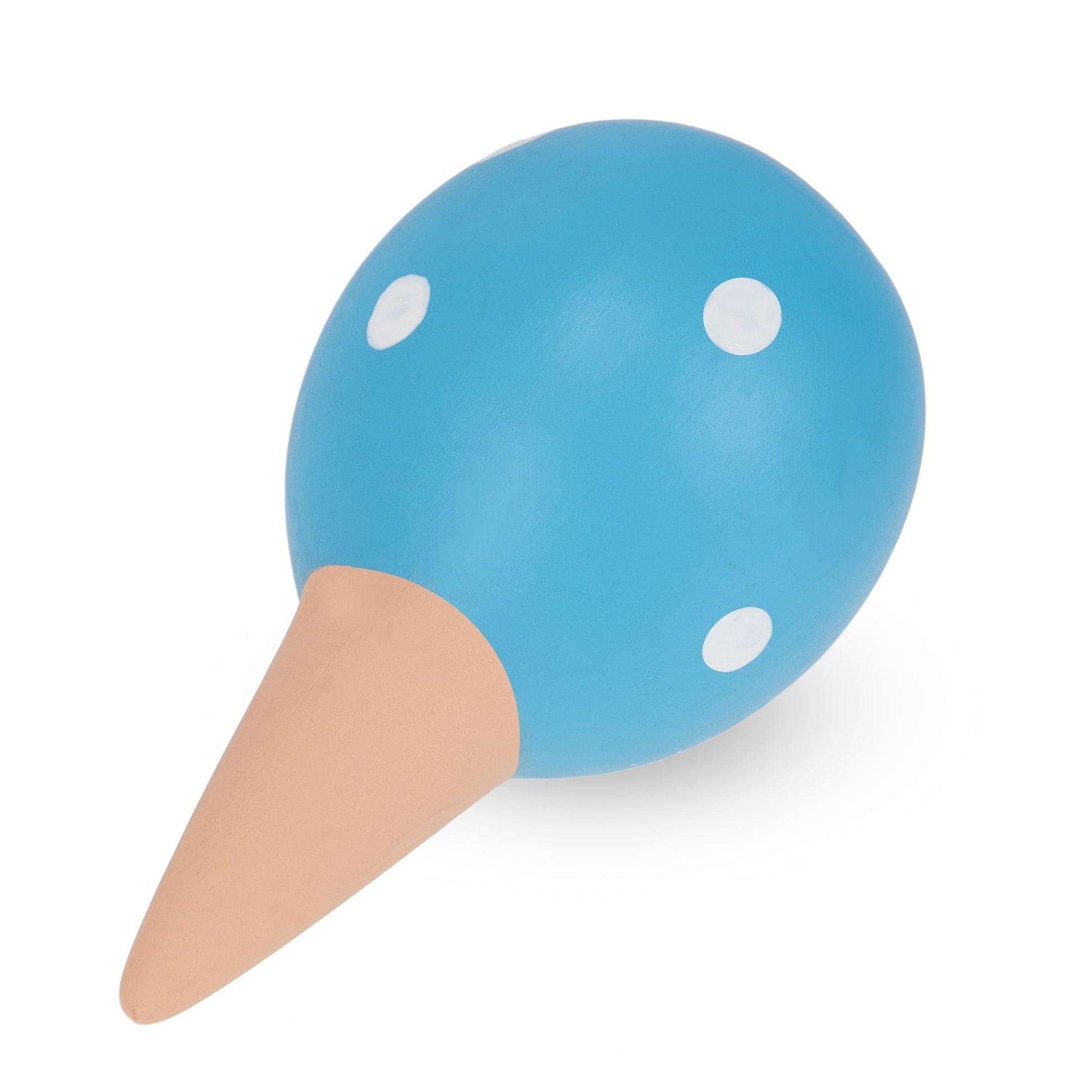 Tonkegel 4er-Set Weiss-Hellblau-Hellbraun von Relaxdays