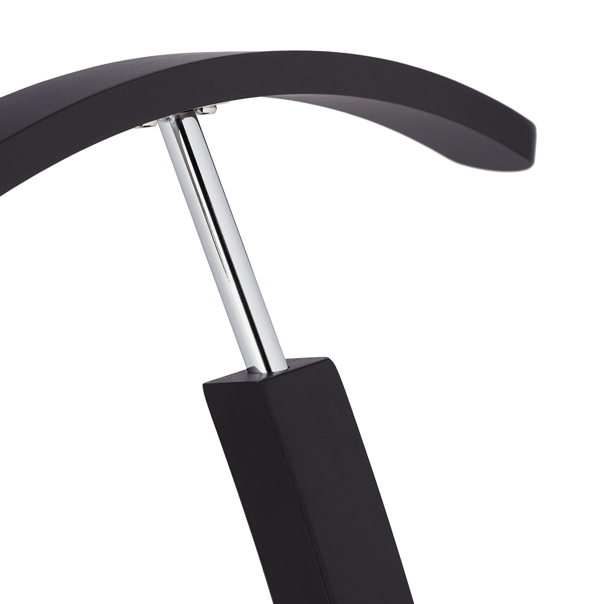 Herrendiener in Schwarz Schwarz-Silber von Relaxdays