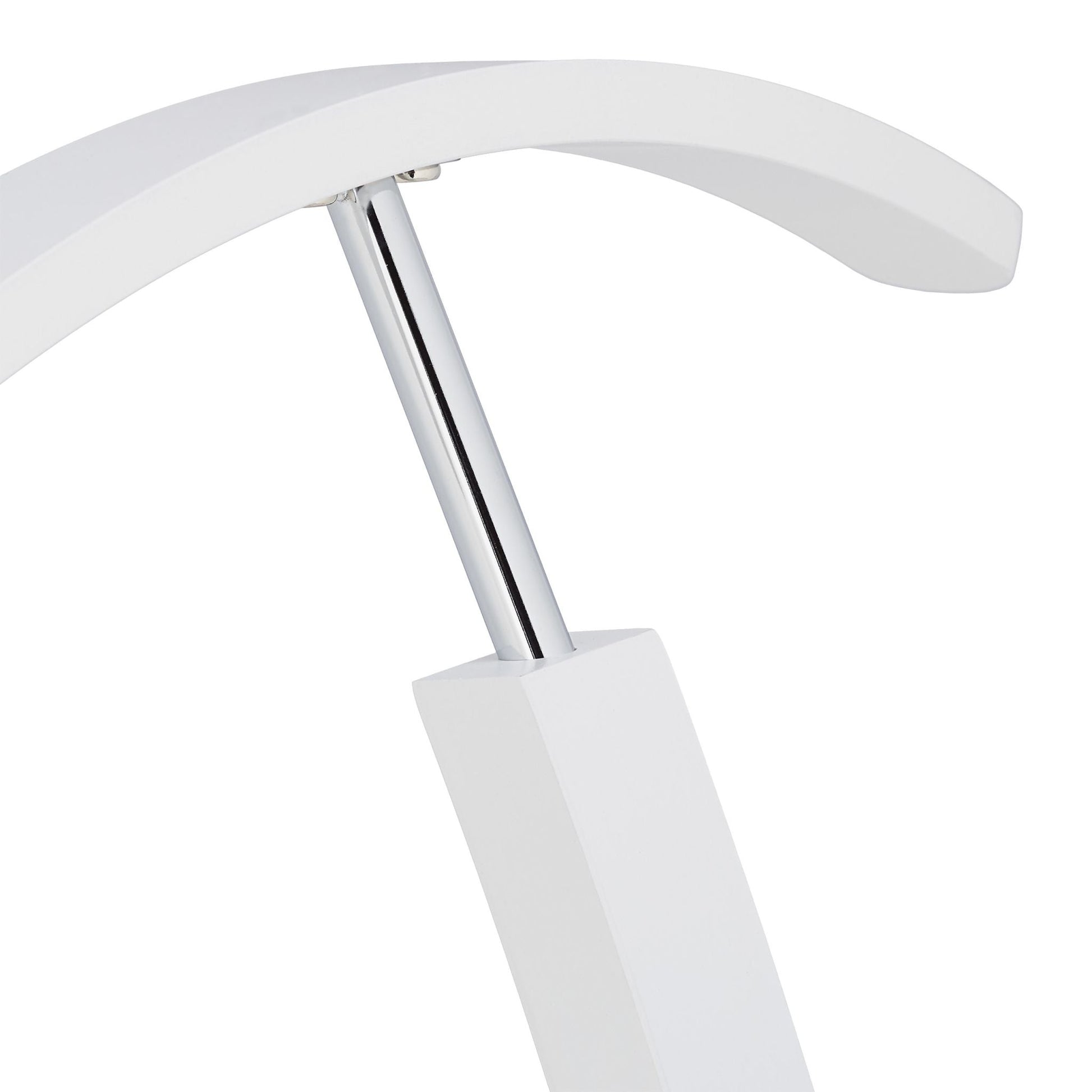 Herrendiener in Weiss Weiss-Silber von Relaxdays