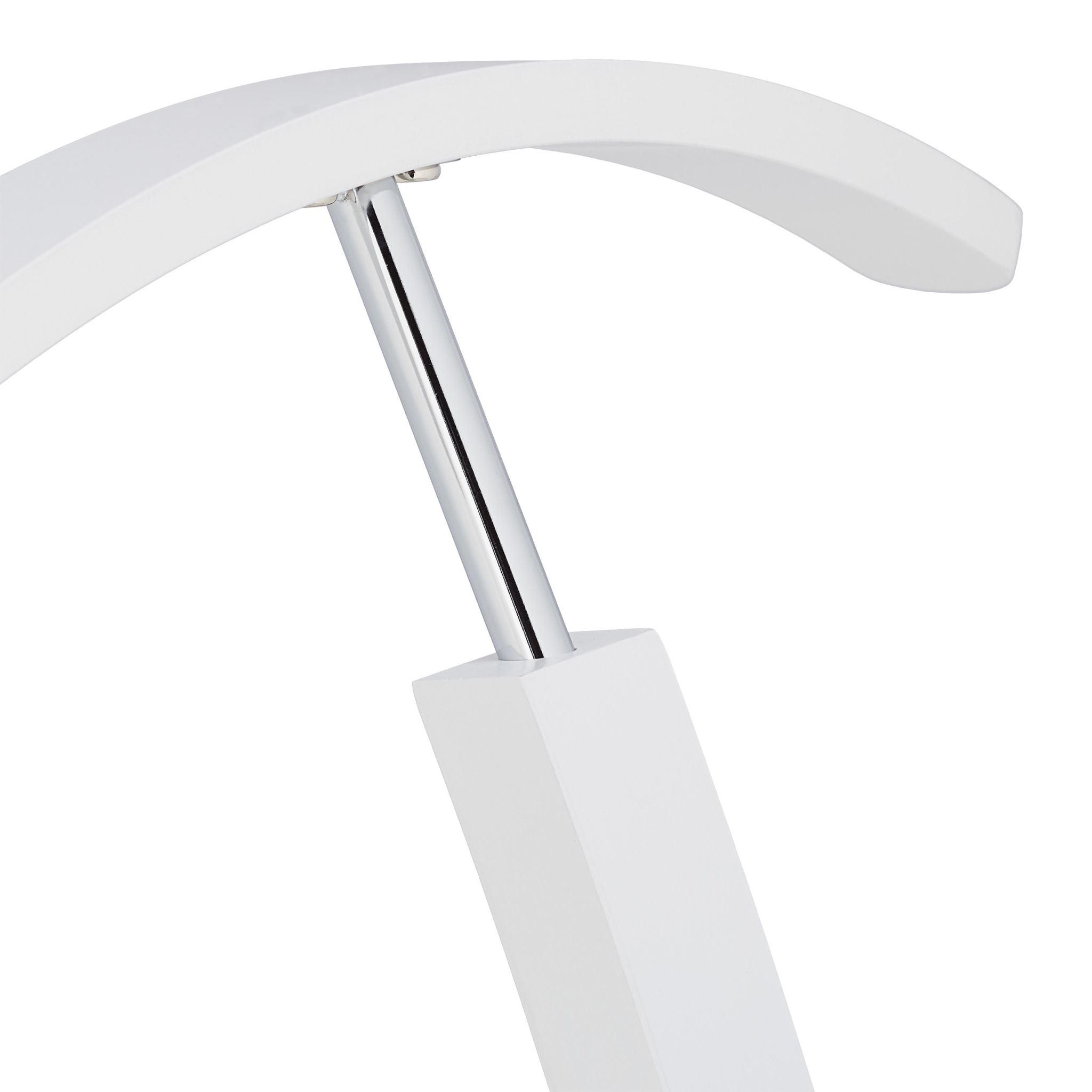 Herrendiener in Weiss Weiss-Silber von Relaxdays