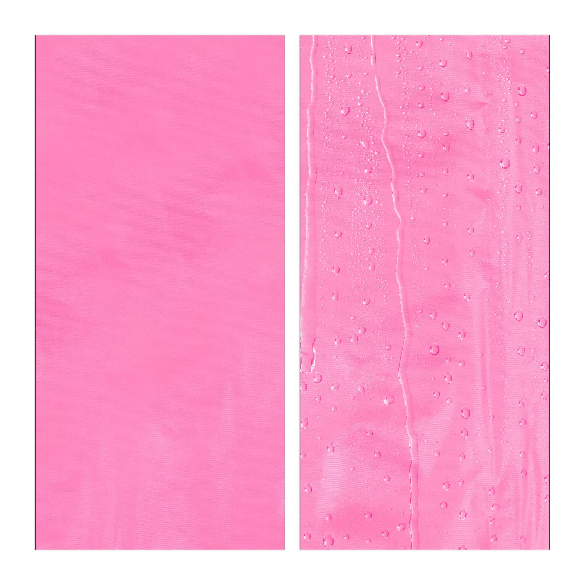 Regenmantel 2er-Set Pink von Relaxdays