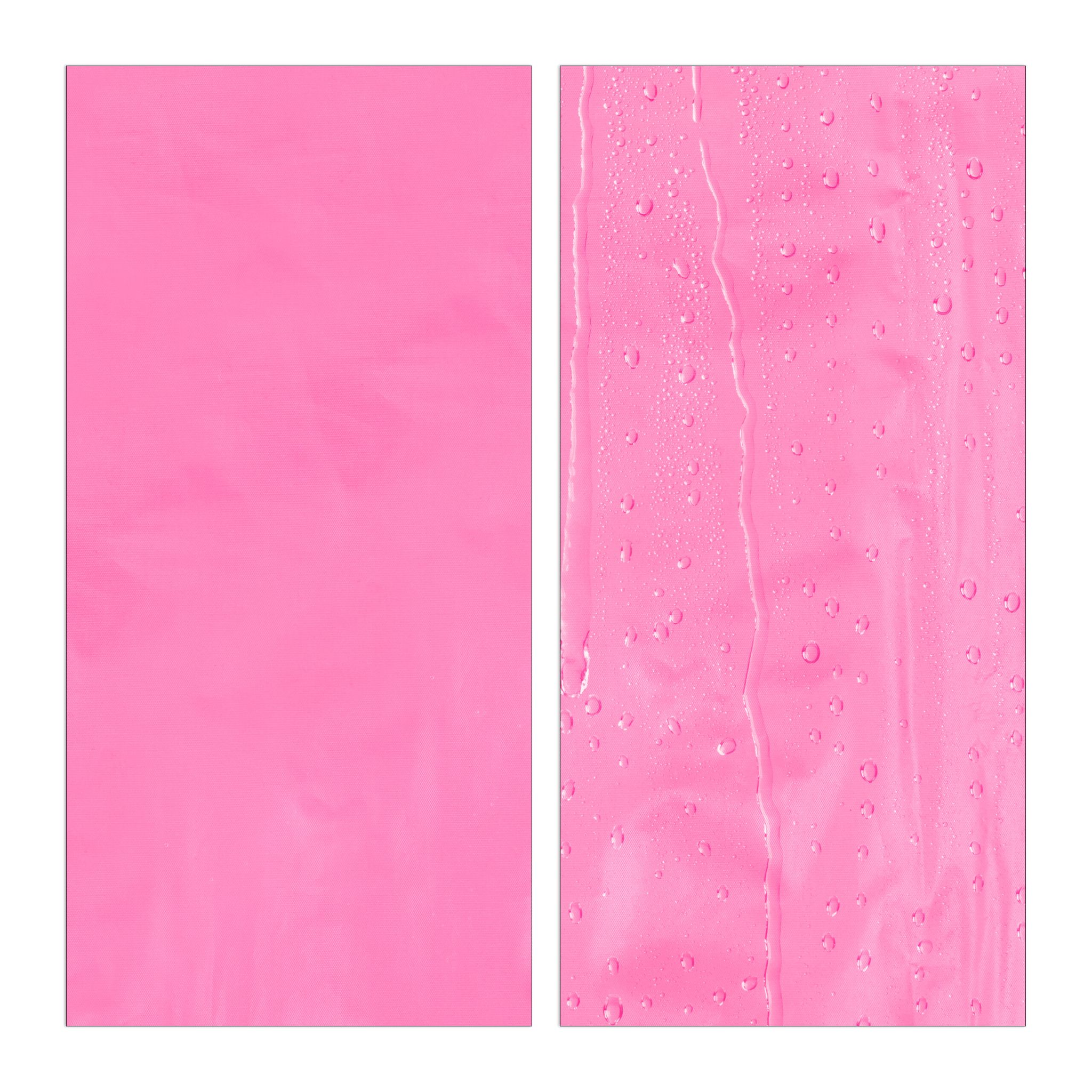 Regenmantel 2er-Set Pink von Relaxdays