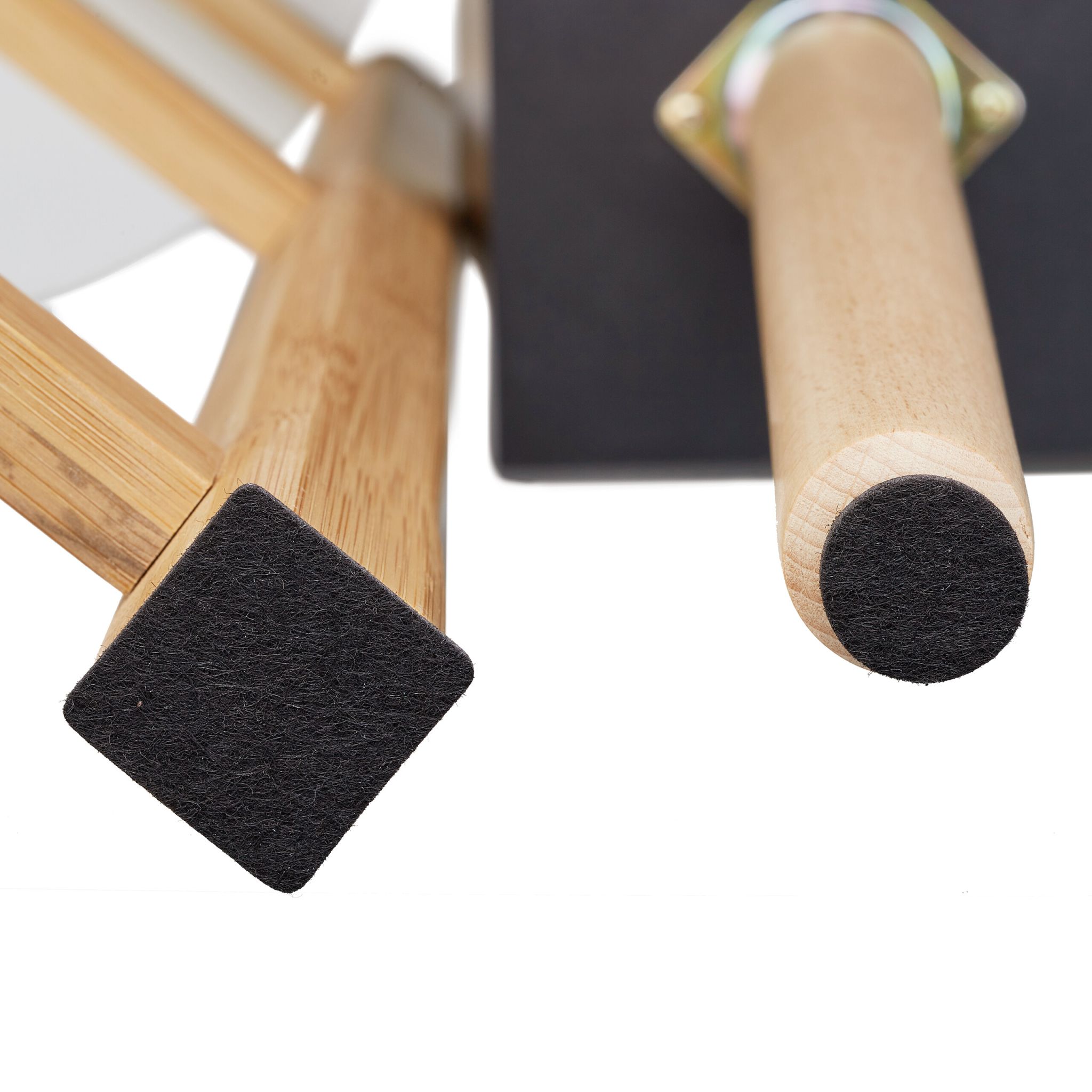 Selbstklebende Filzgleiter 180er Pack Schwarz von Relaxdays