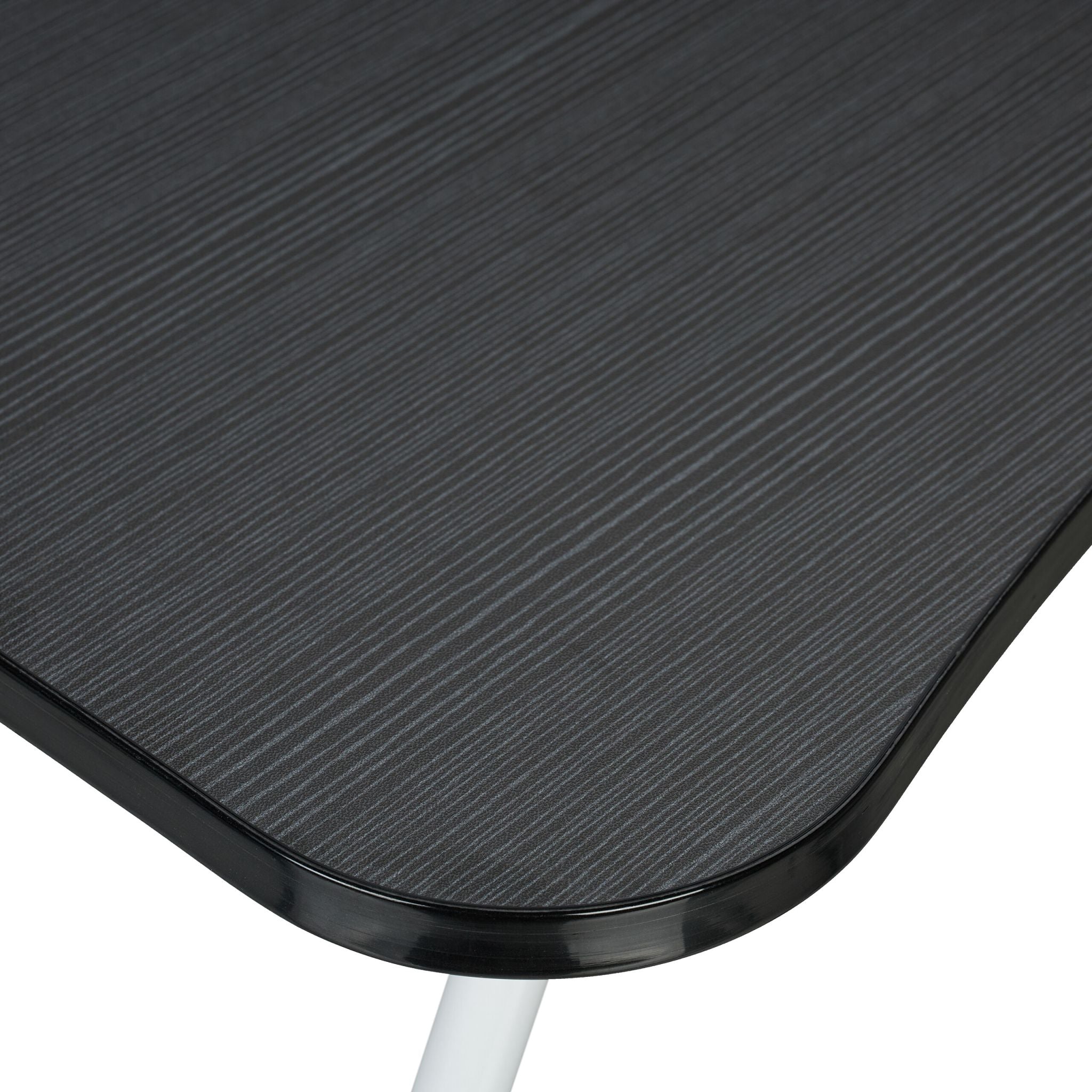 Laptoptisch Weiss-Schwarz von Relaxdays