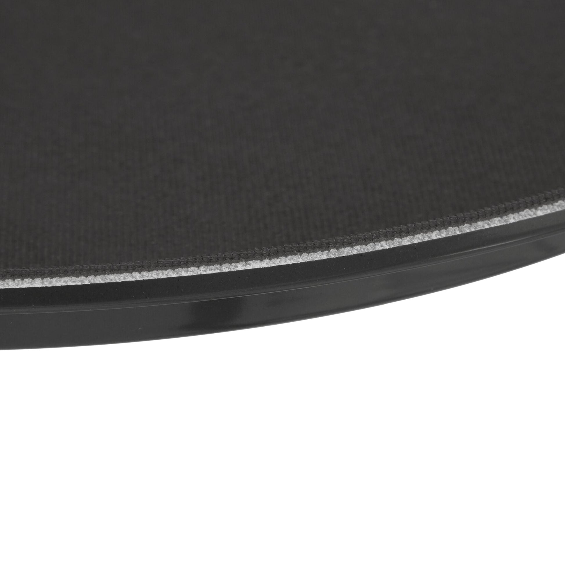 Rundes Gastro Serviertablett 3er-Set Schwarz von Relaxdays
