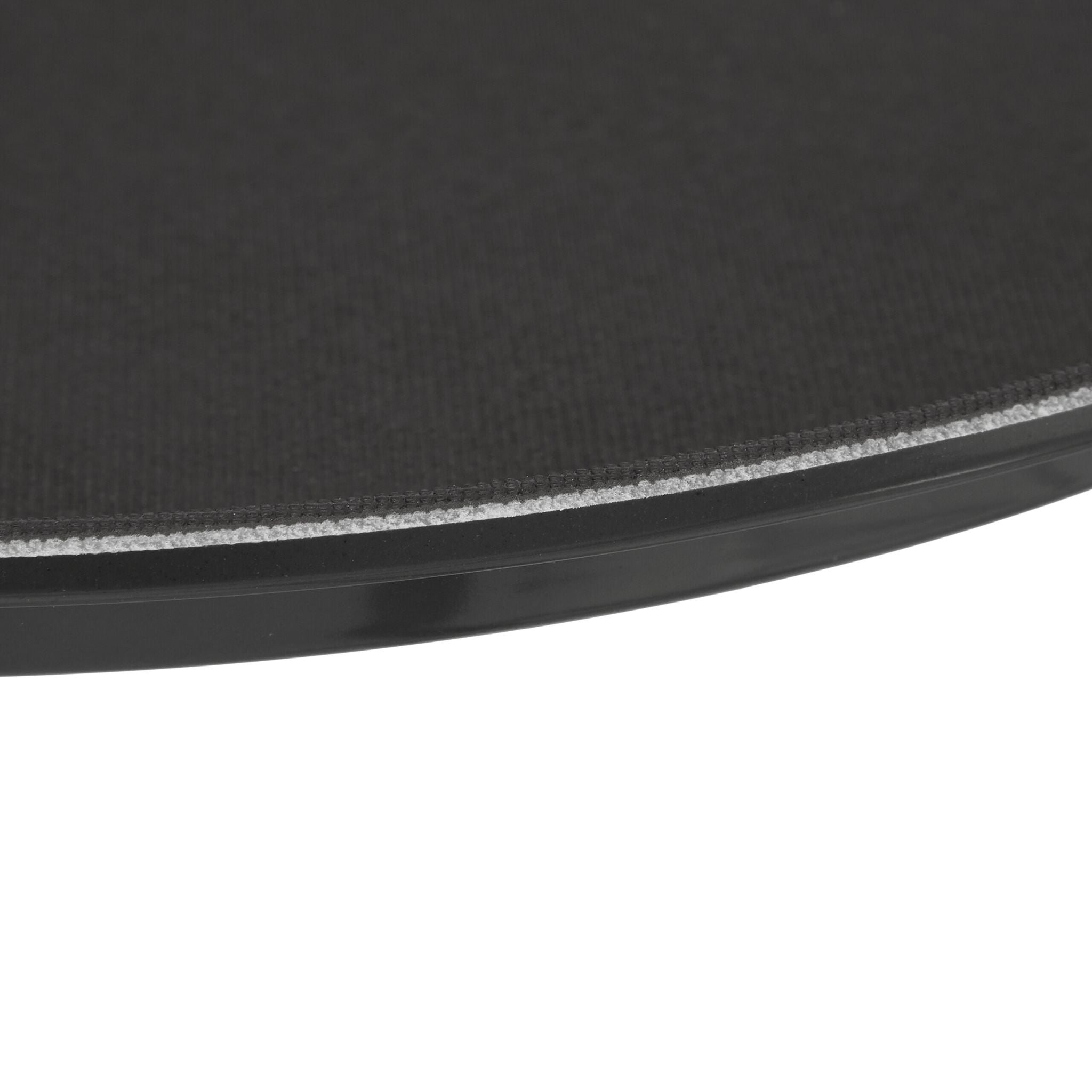 Rundes Gastro Serviertablett 2er-Set Schwarz von Relaxdays