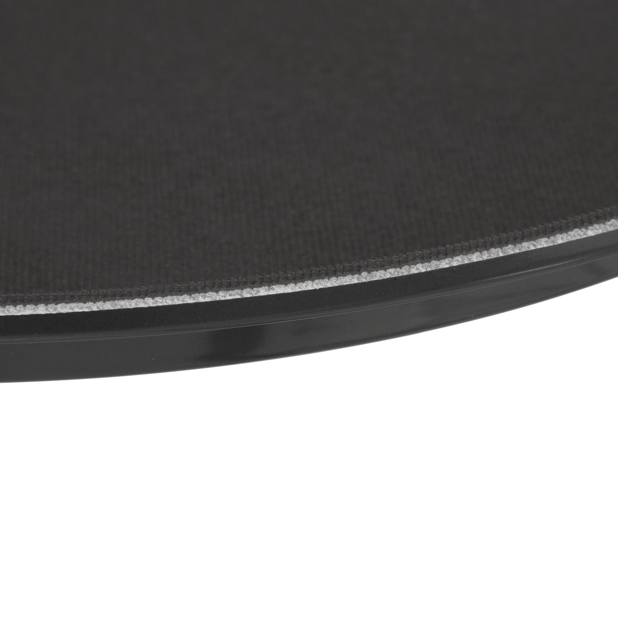 Rundes Gastro Serviertablett 3er-Set Schwarz von Relaxdays