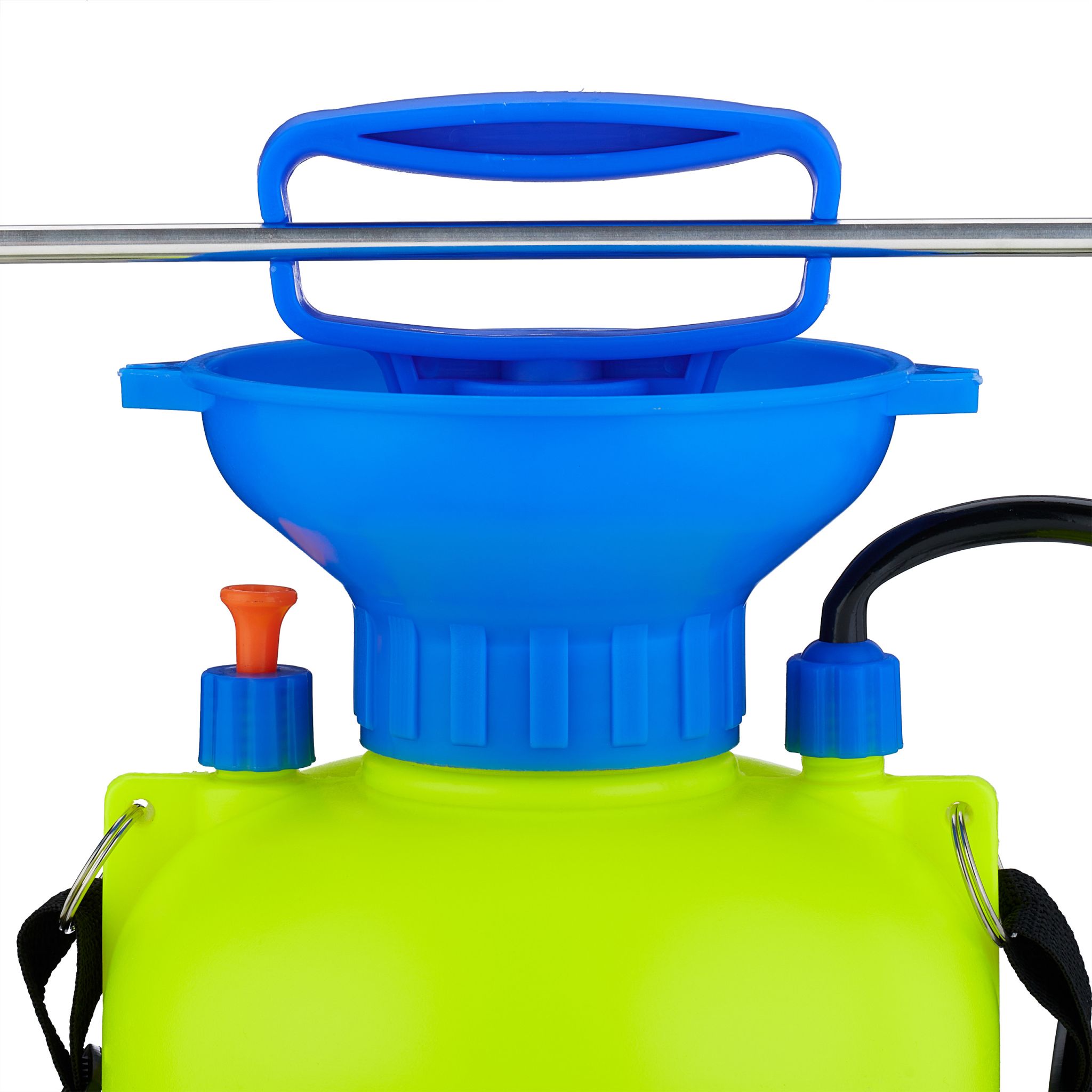 Drucksprüher 10 l Blau-Gelb-Silber von Relaxdays