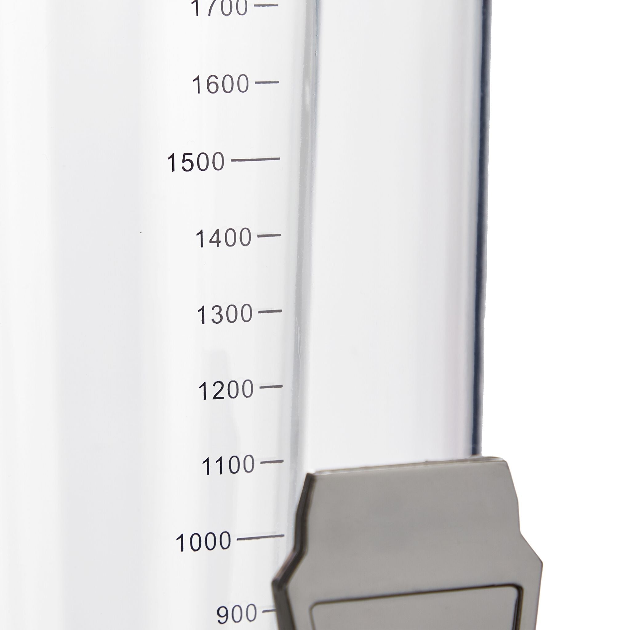 Biersäule mit Zapfhahn 2.5L Schwarz-Transparent von Relaxdays