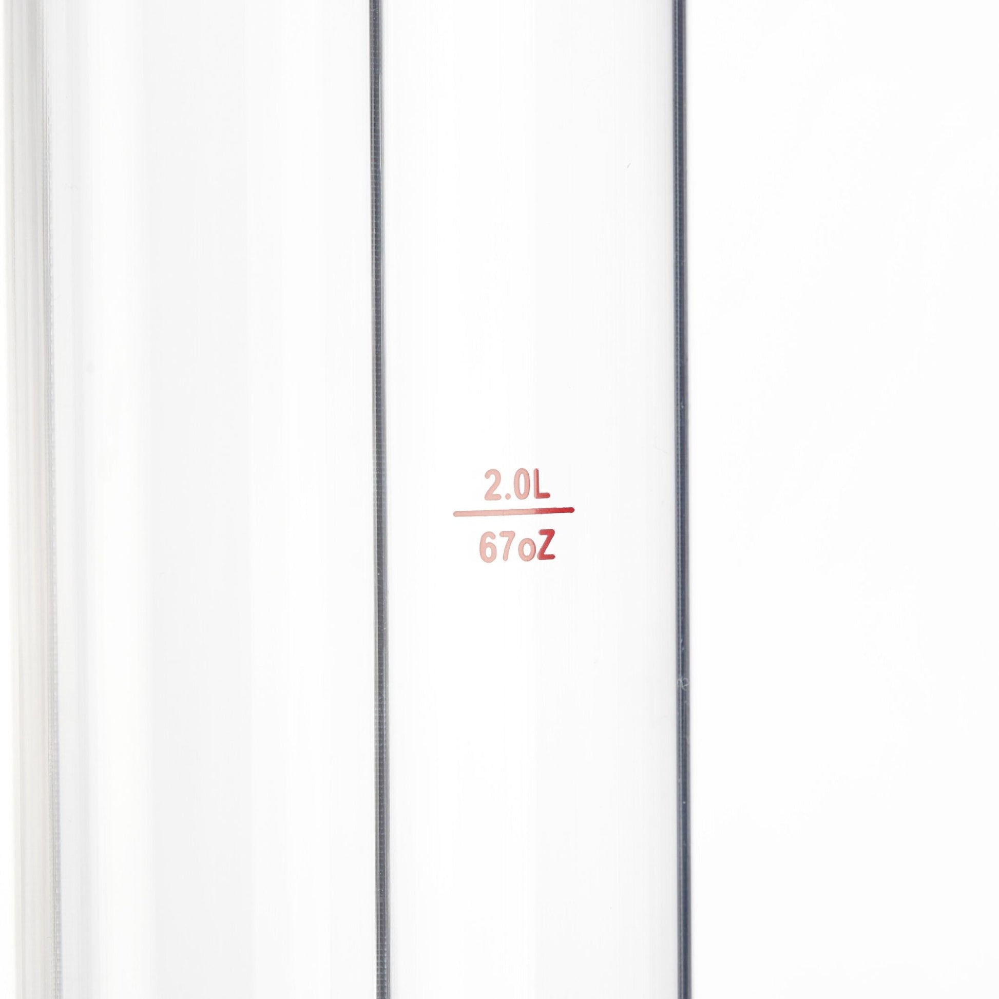 Biersäule mit Zapfhahn 3L Schwarz-Transparent von Relaxdays