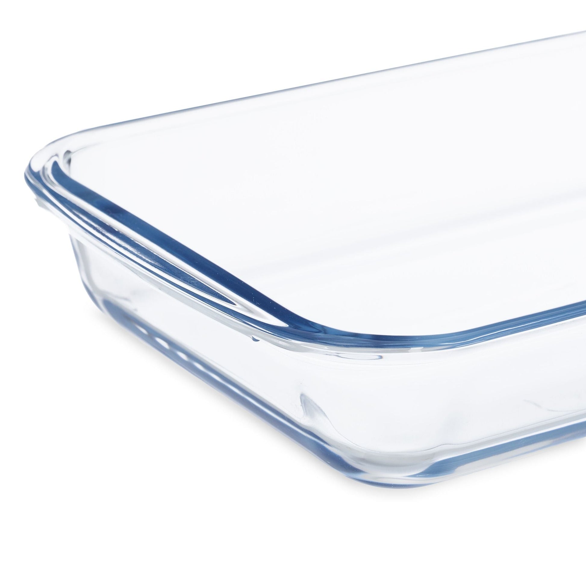 Auflaufform 2er-Set Glas Transparent von Relaxdays