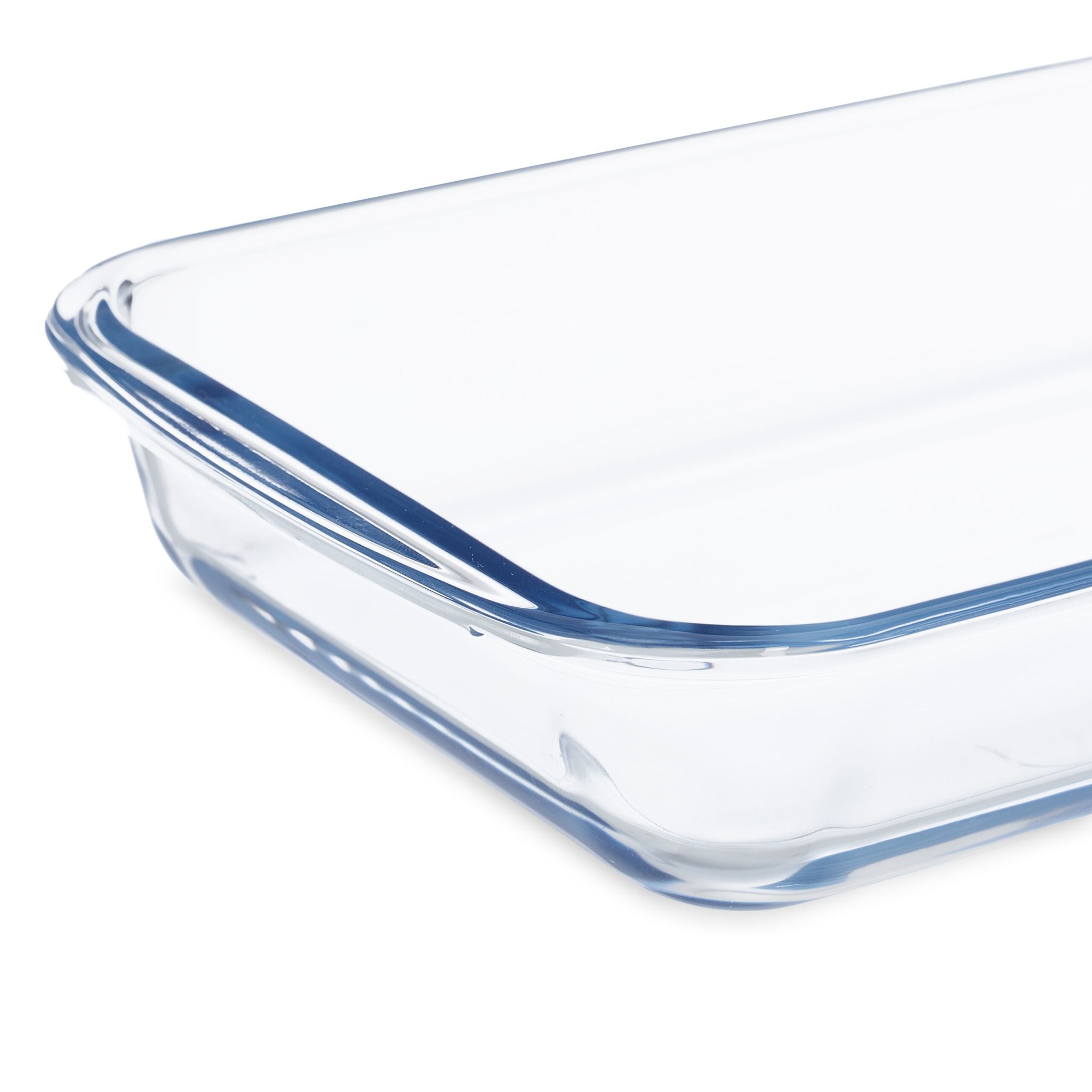 Auflaufform 2er-Set Glas Transparent von Relaxdays