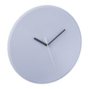 Wanduhr ohne Zahlen Schwarz-Silber-Grau von Relaxdays