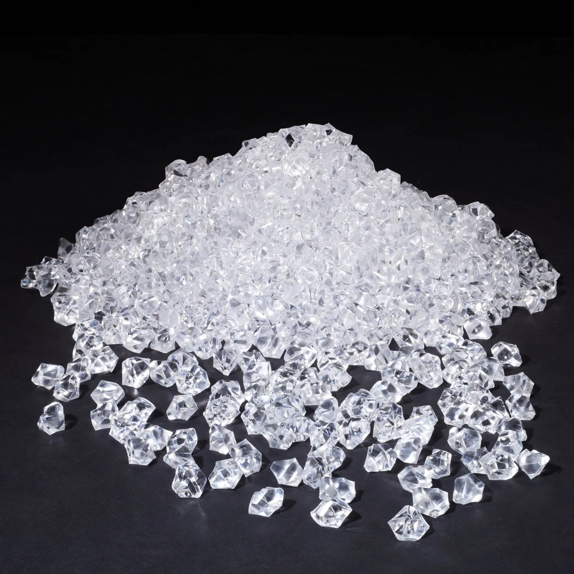 Deko Diamanten 900 Stück Transparent von Relaxdays