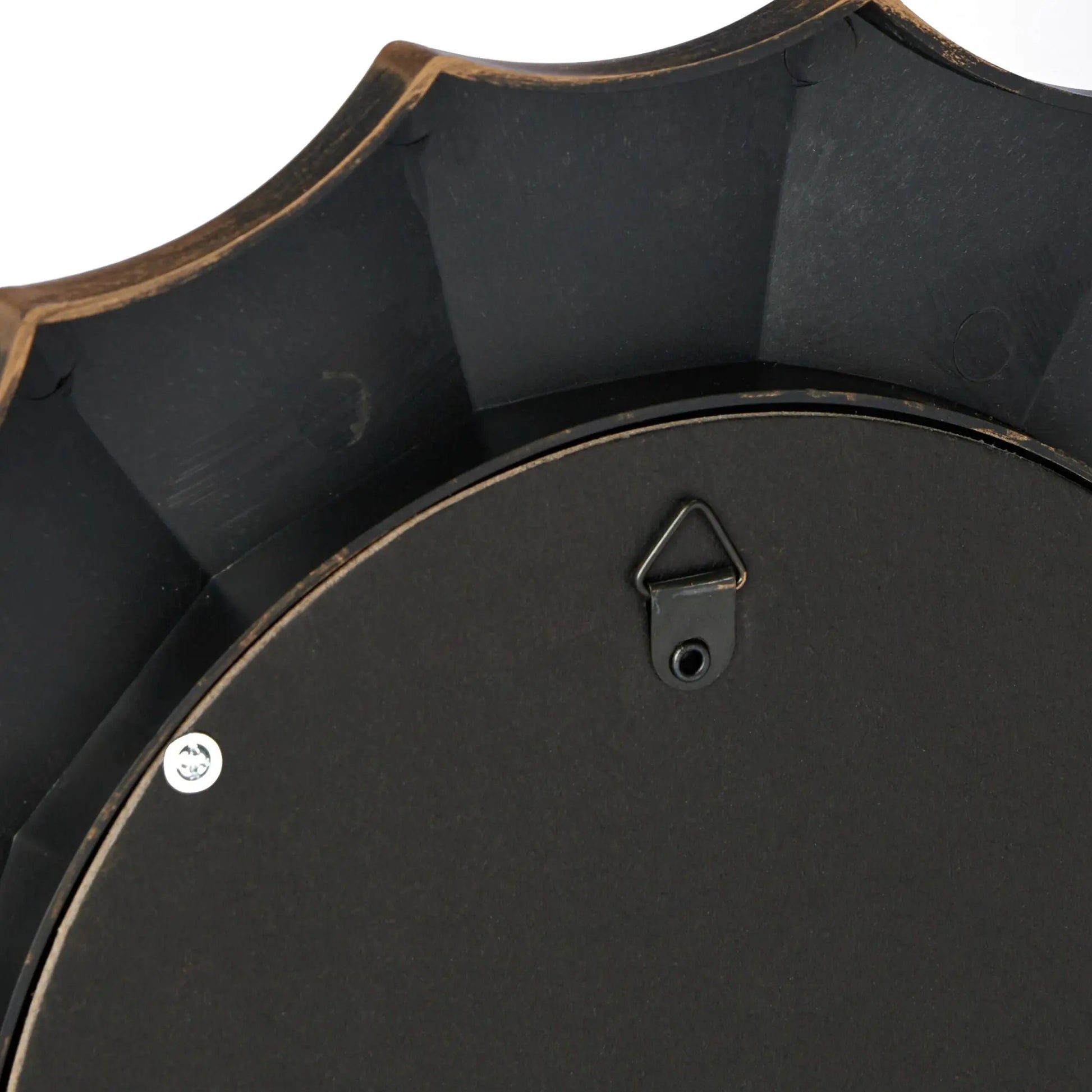Spiegel 3er-Set Ornament Gold-Schwarz von Relaxdays