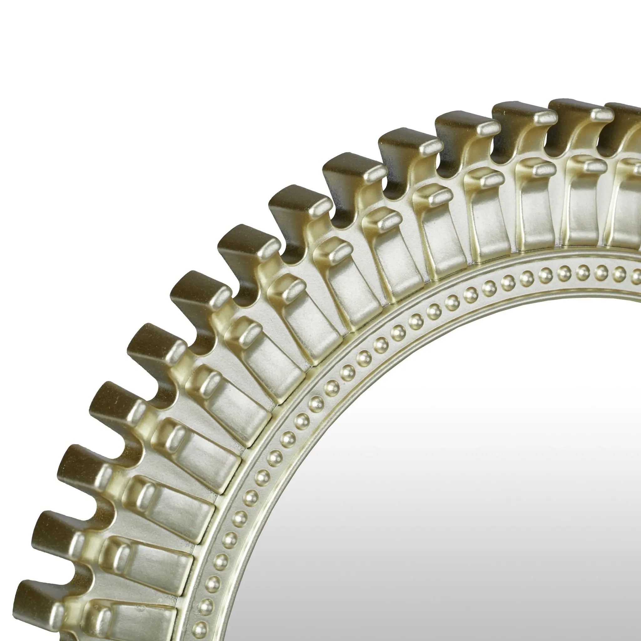 Spiegel 3er-Set Ornament Gold von Relaxdays
