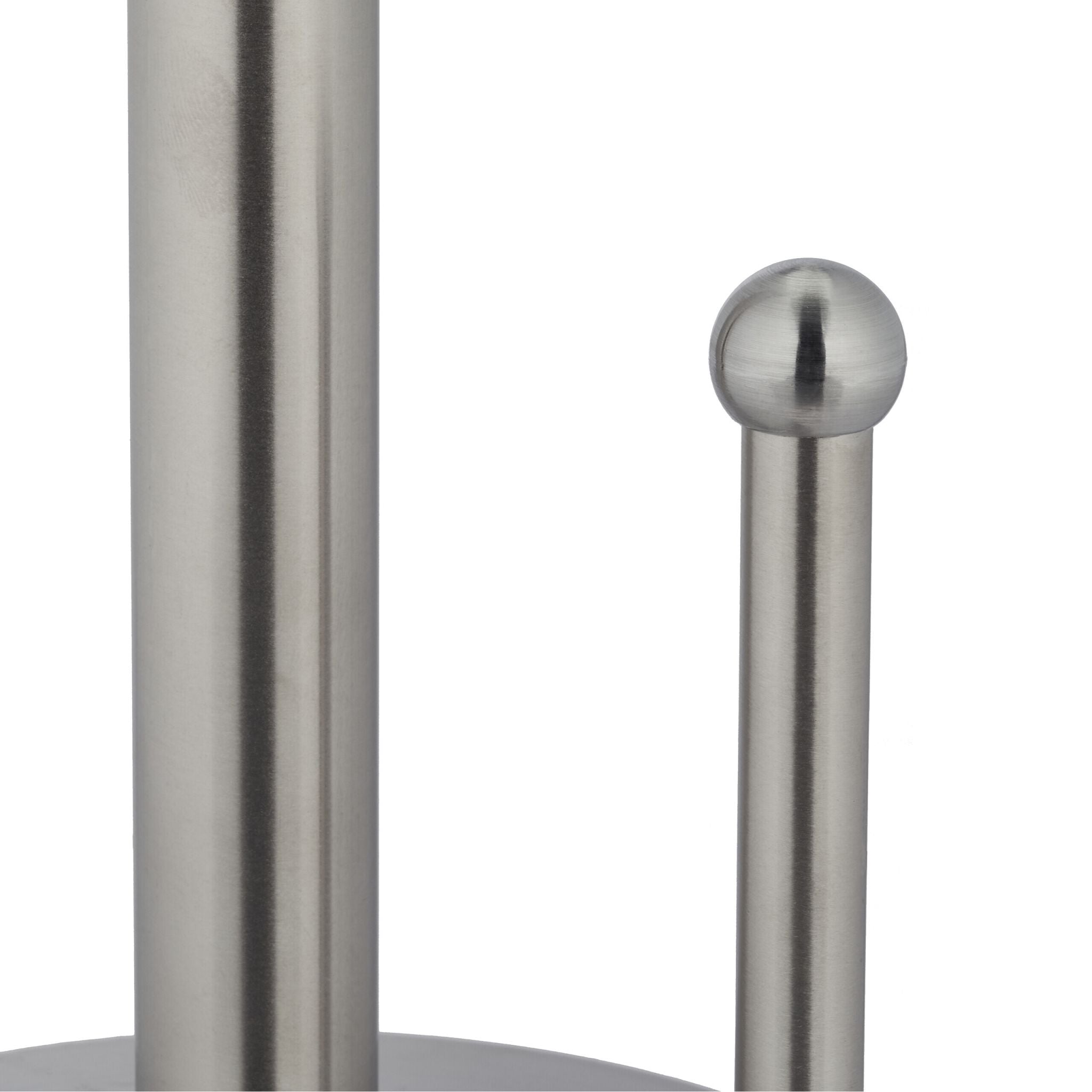 Küchenrollenhalter Edelstahl Silber von Relaxdays