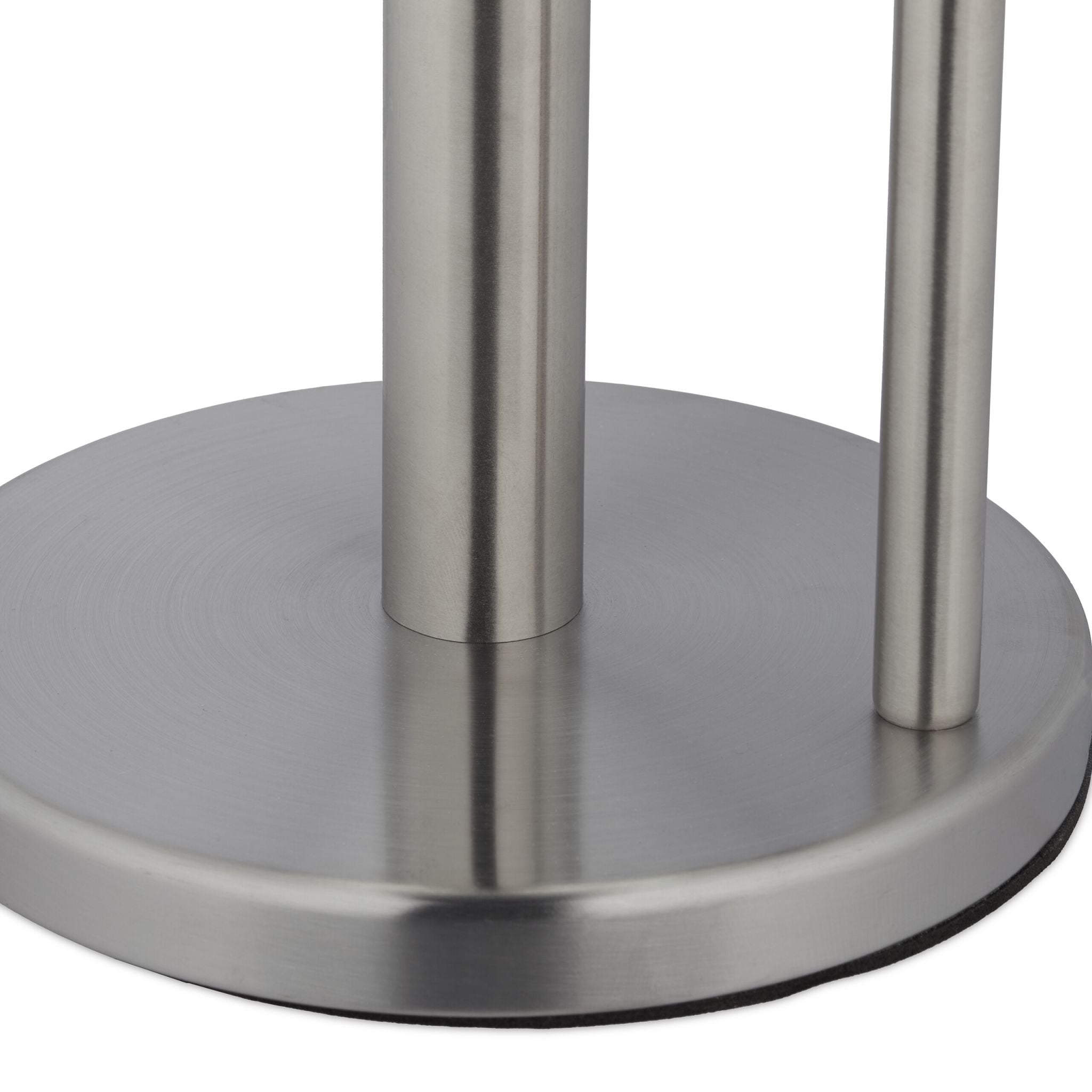 Küchenrollenhalter Edelstahl Silber von Relaxdays