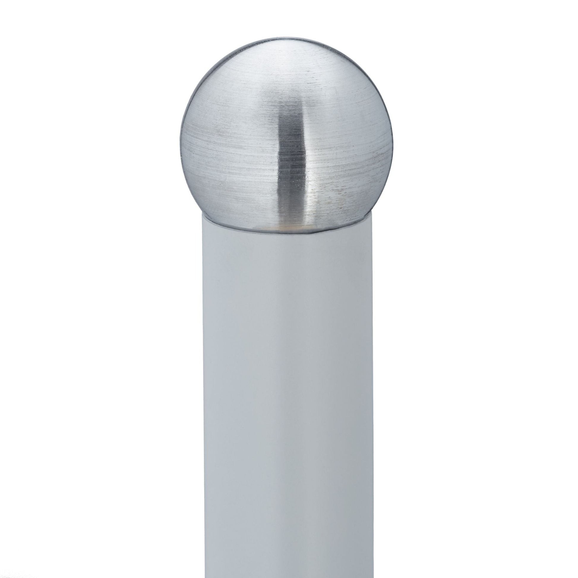 Quadratischer Küchenrollenhalter Hellbraun-Silber-Grau von Relaxdays
