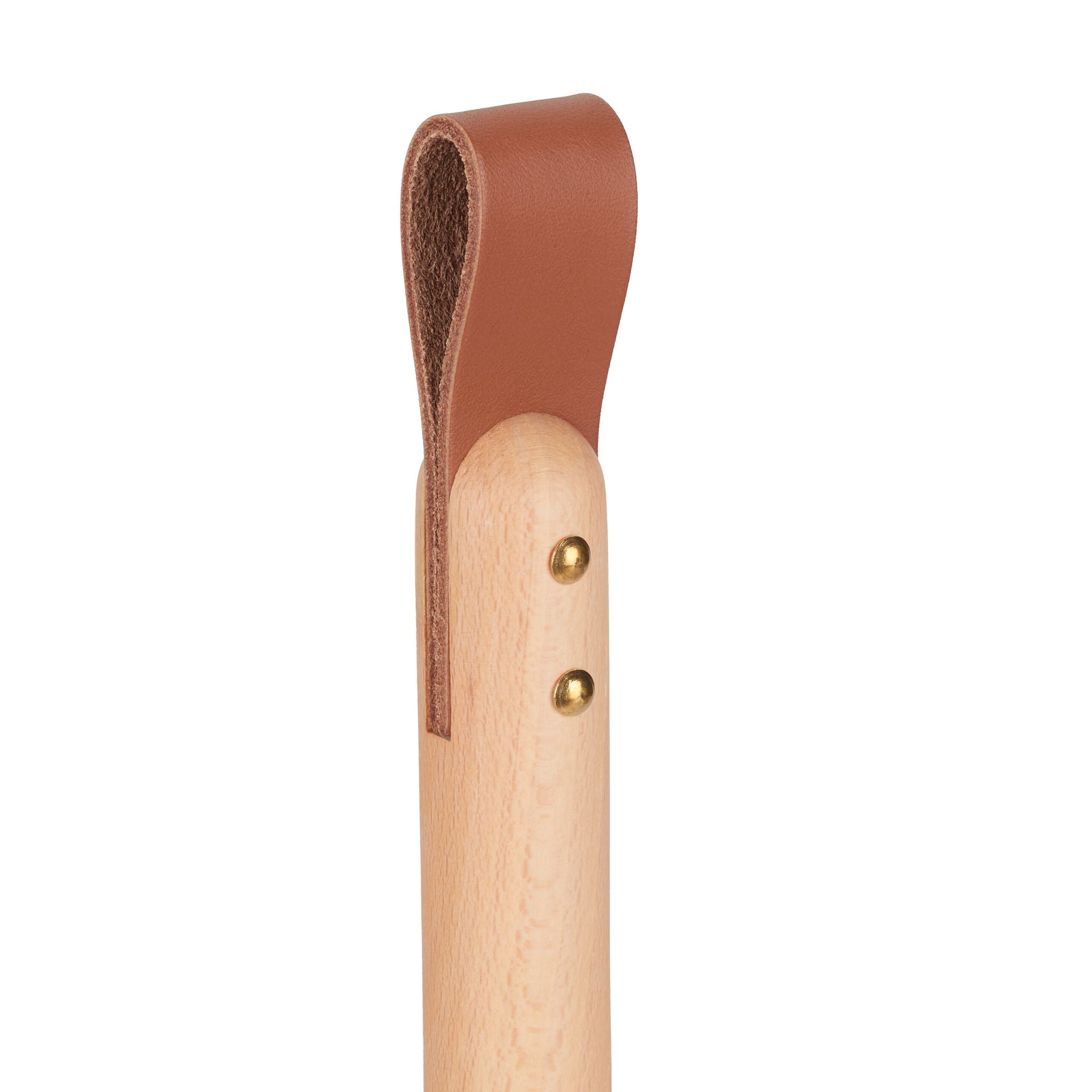 Eckiger Küchenrollenhalter Holz Braun-Hellbraun von Relaxdays