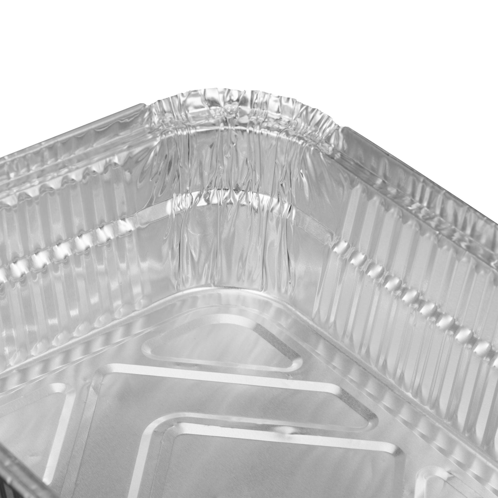 Aluschalen Grill 50er-Set Silber von Relaxdays