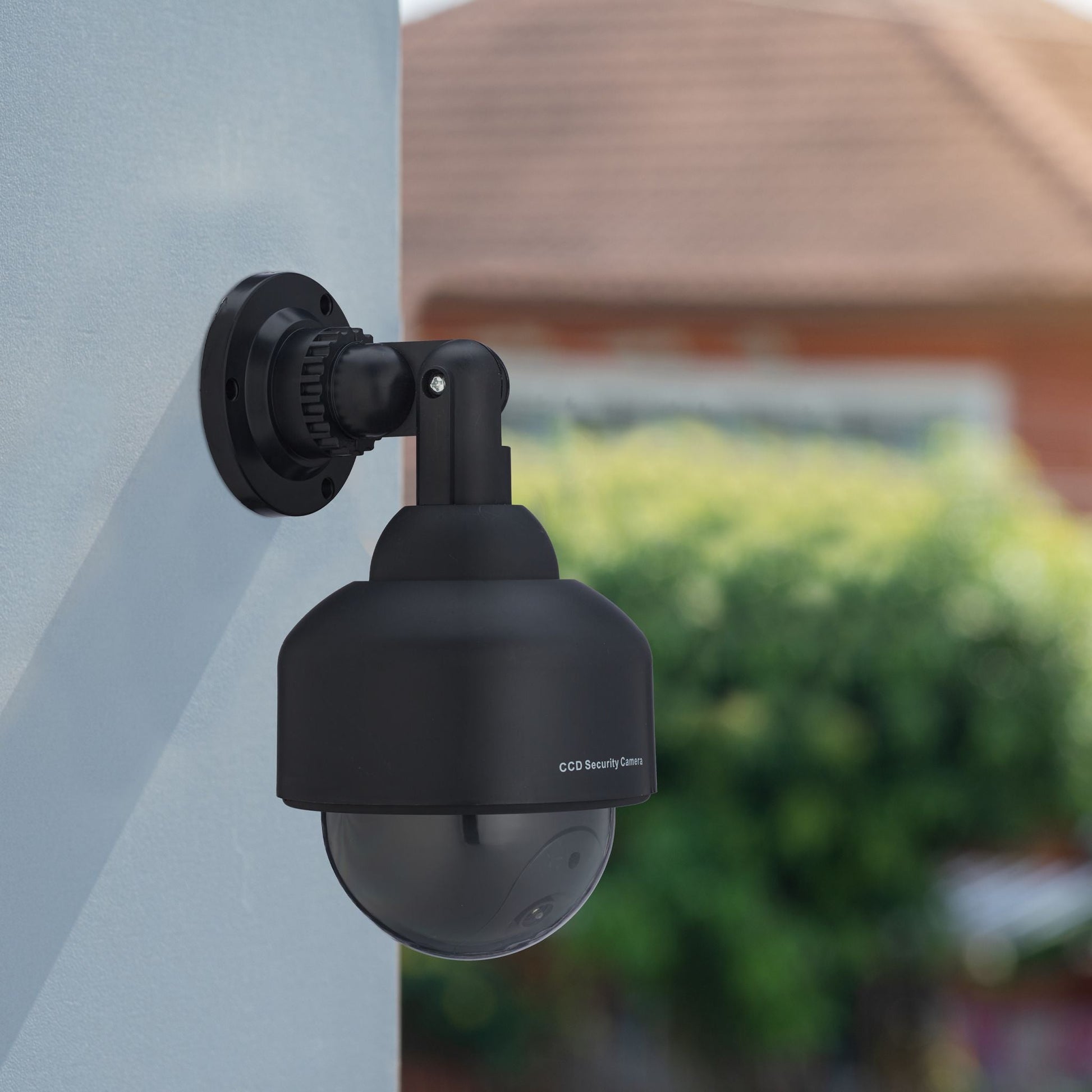 Kameraattrappe Kugelform Schwarz von Relaxdays